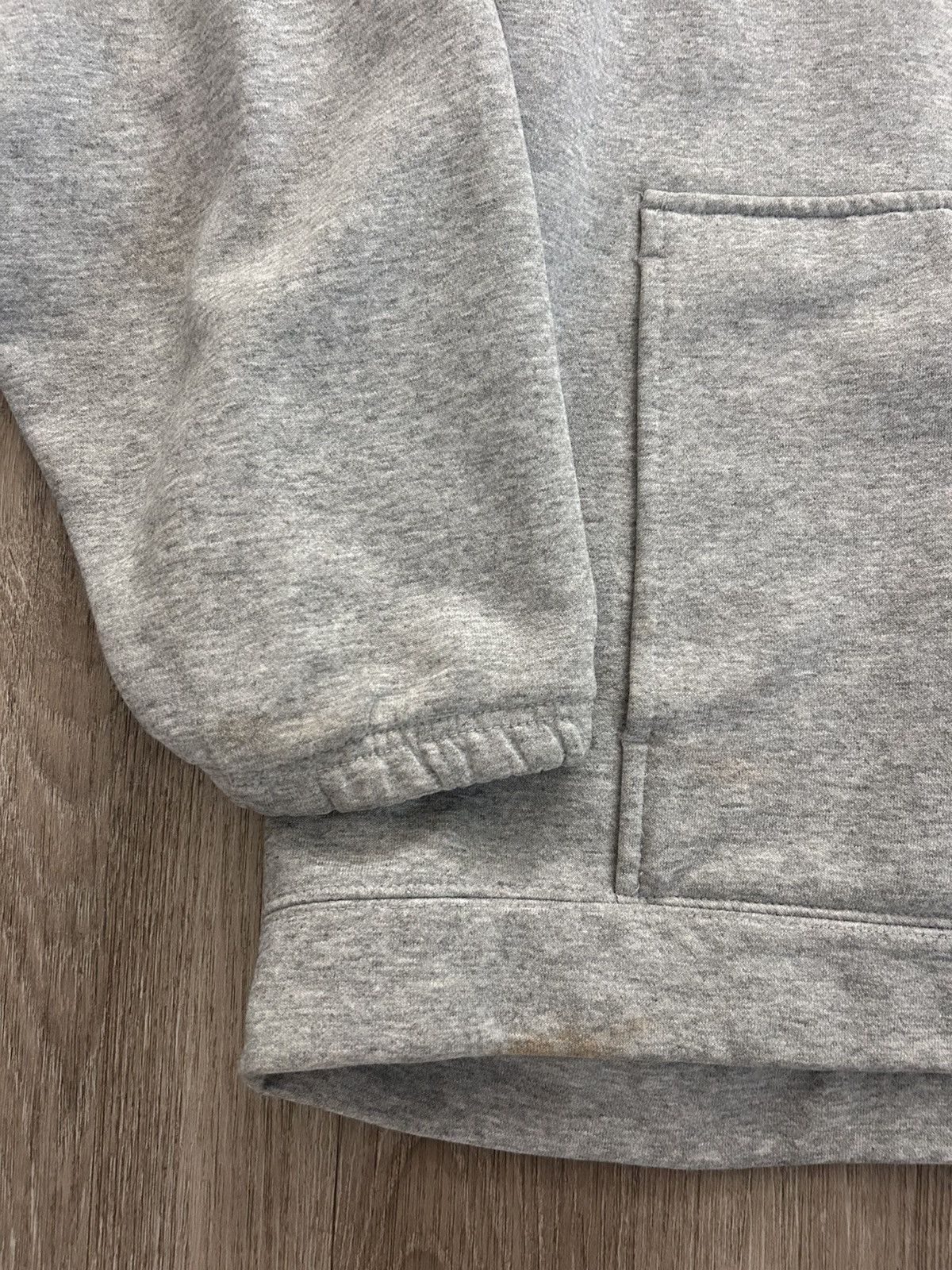 Nike Vintage Nike Grey Nebraska Hoodie Size US L / EU 52-54 / 3 - 5 Thumbnail