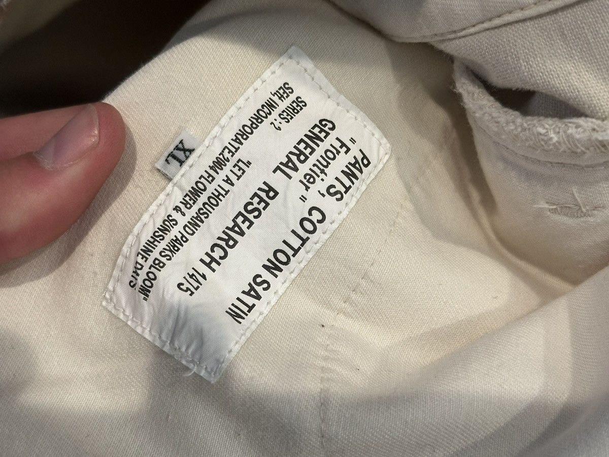 General Research × Mountain Research General Research White Corduroy “Frontier” Pants Size US 33 - 7 Thumbnail