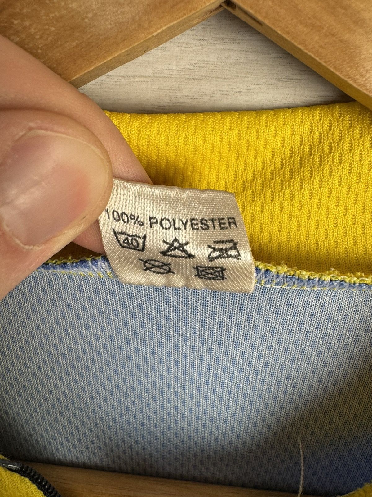 Vintage Vintage European Cycling Team Jersey Size US XL / EU 56 / 4 - 5 Thumbnail