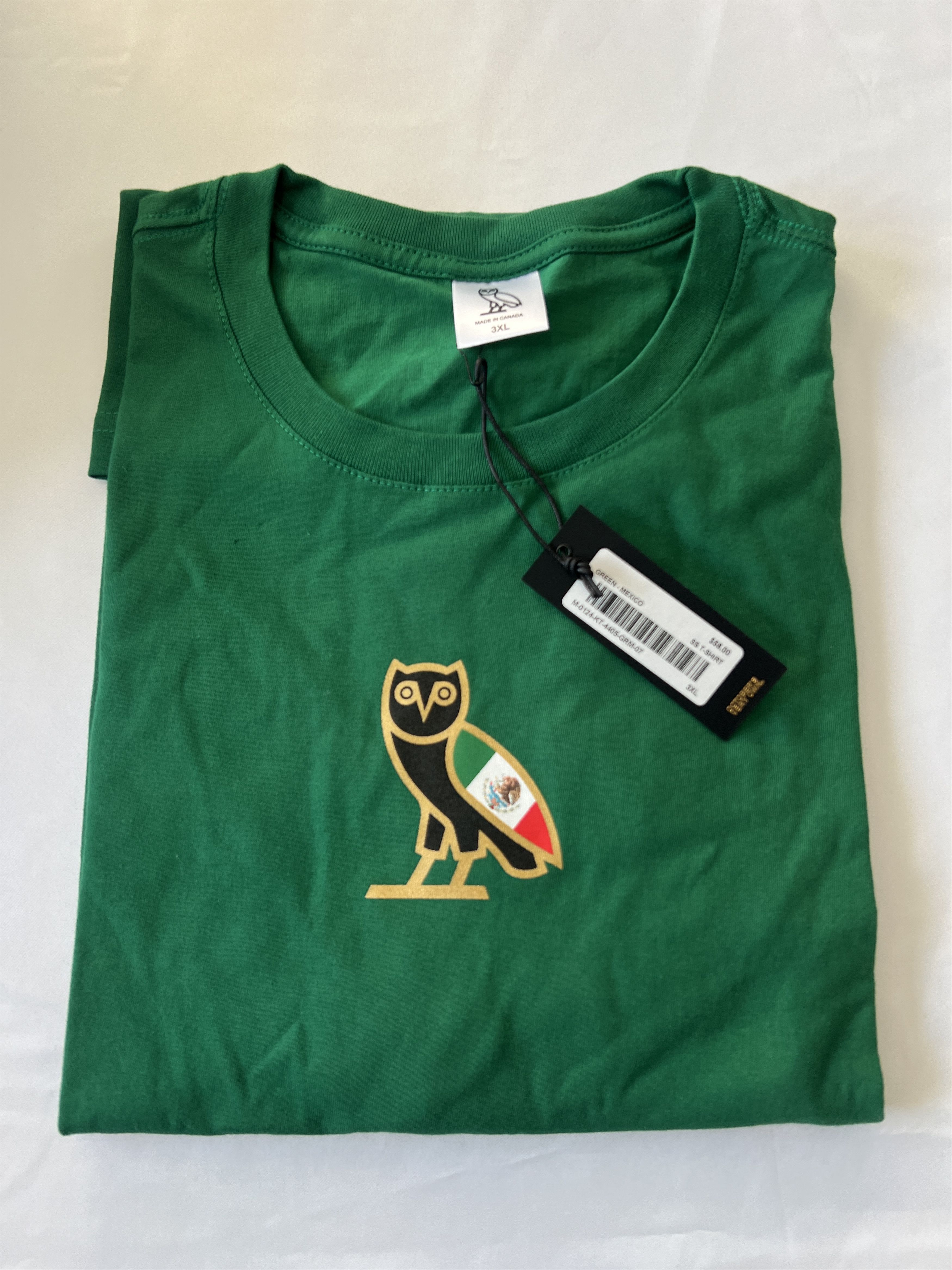 Drake OVO MEXICO MINI OG OWL T-SHIRT XXXL Size US XXL / EU 58 / 5 - 2 Thumbnail