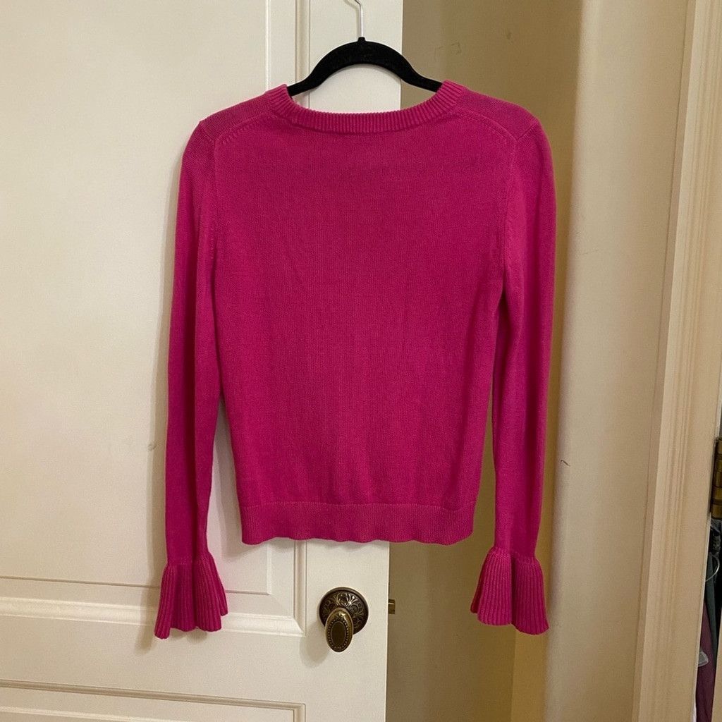 J.Crew J.Crew Ruffle Cuff Sweater Size XXS / US 00 / IT 34 - 3 Thumbnail