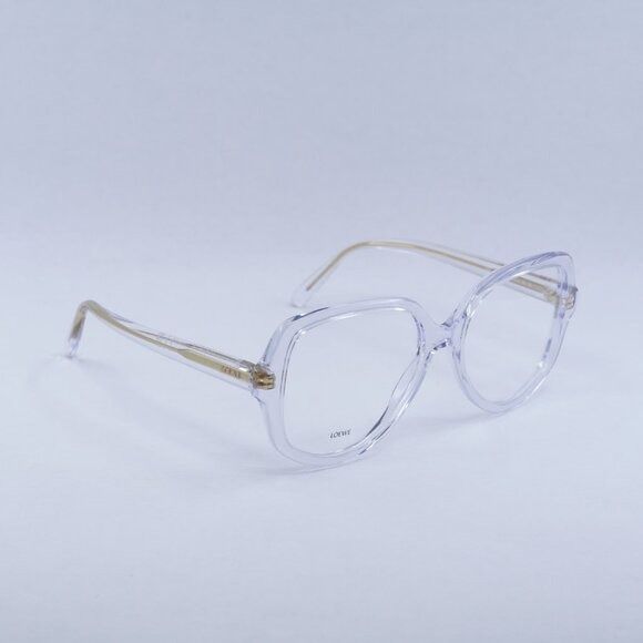 Loewe Loewe LW50078I 026 Eyeglasses Transparent 54mm Geometric Size ONE SIZE - 4 Thumbnail