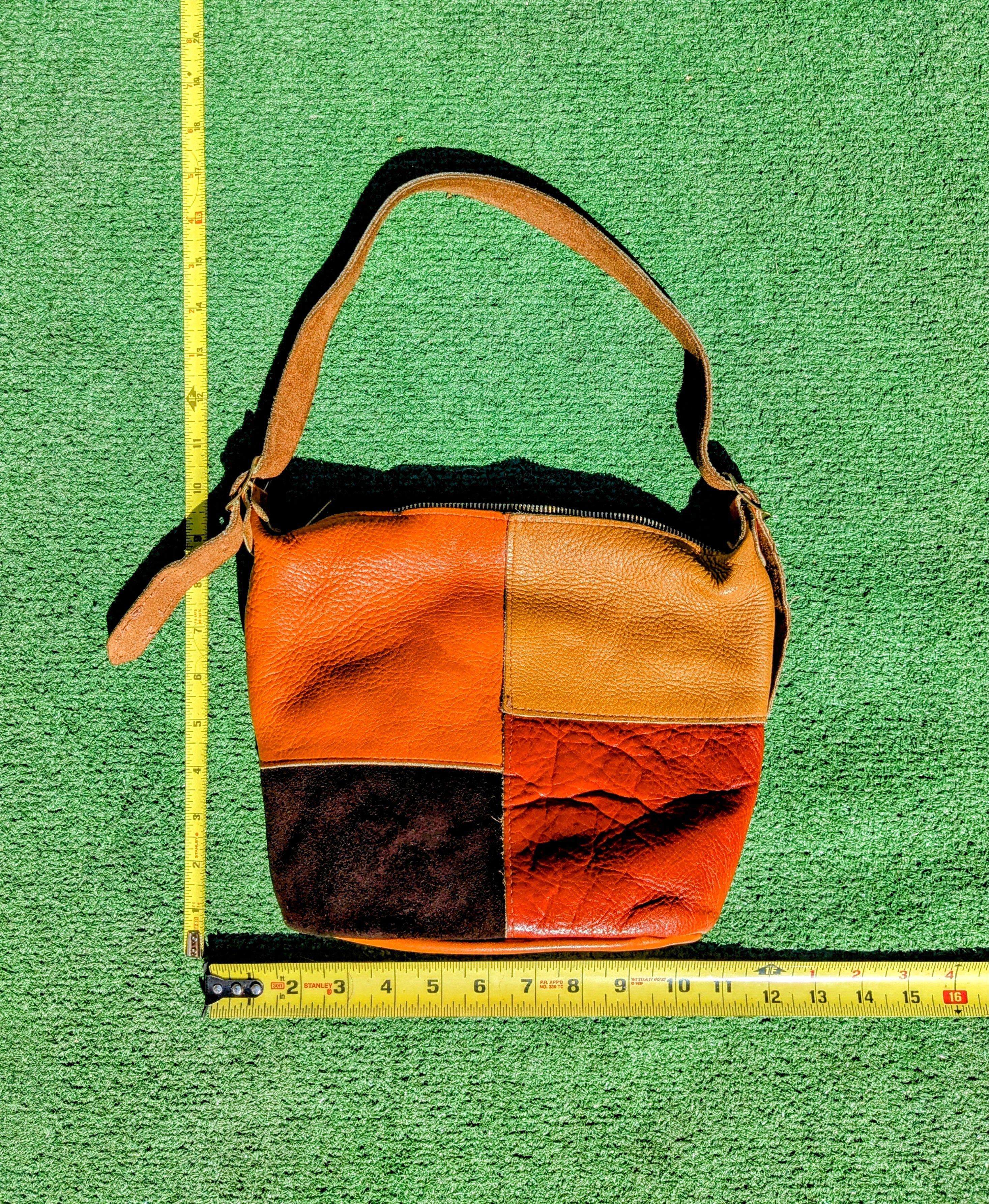 Vintage VTG Tennessee Village Cobbler Leather Hobo Shoulder Handbag Size ONE SIZE - 4 Thumbnail