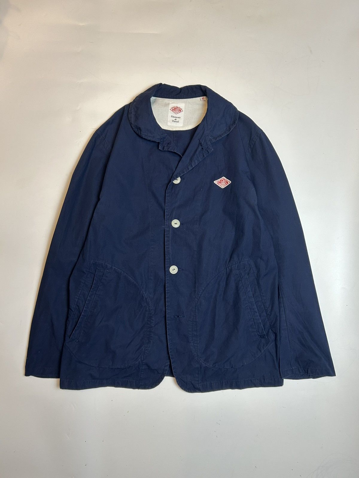 Danton × Japanese Brand DANTON VETEMENTS DE TRAVAIL BUTTON UP SHIRT Size M / US 6-8 / IT 42-44 - 1 Thumbnail