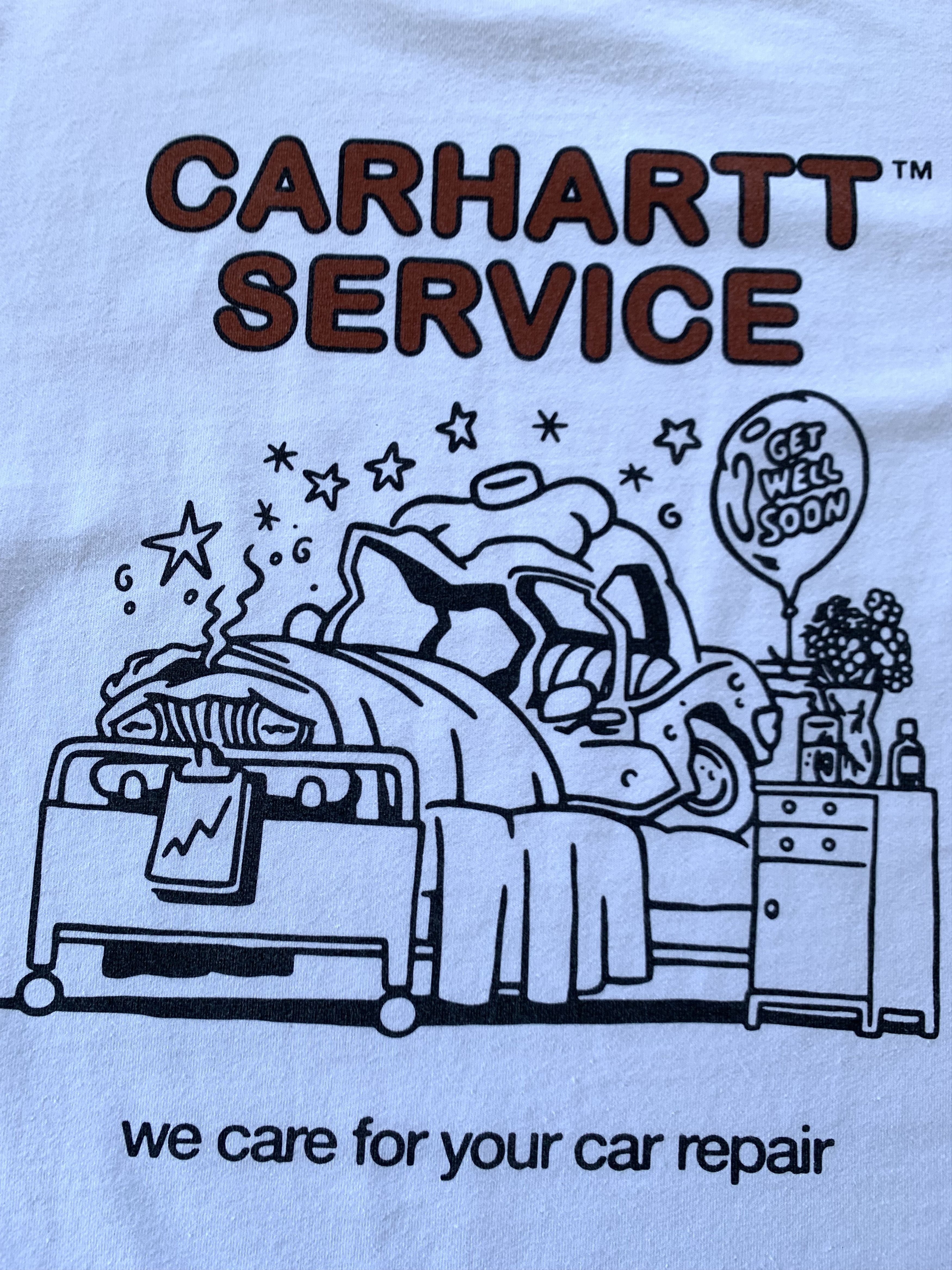 Carhartt × Vintage Vintage Carhartt Service Printed T-Shirt Size US M / EU 48-50 / 2 - 6 Thumbnail