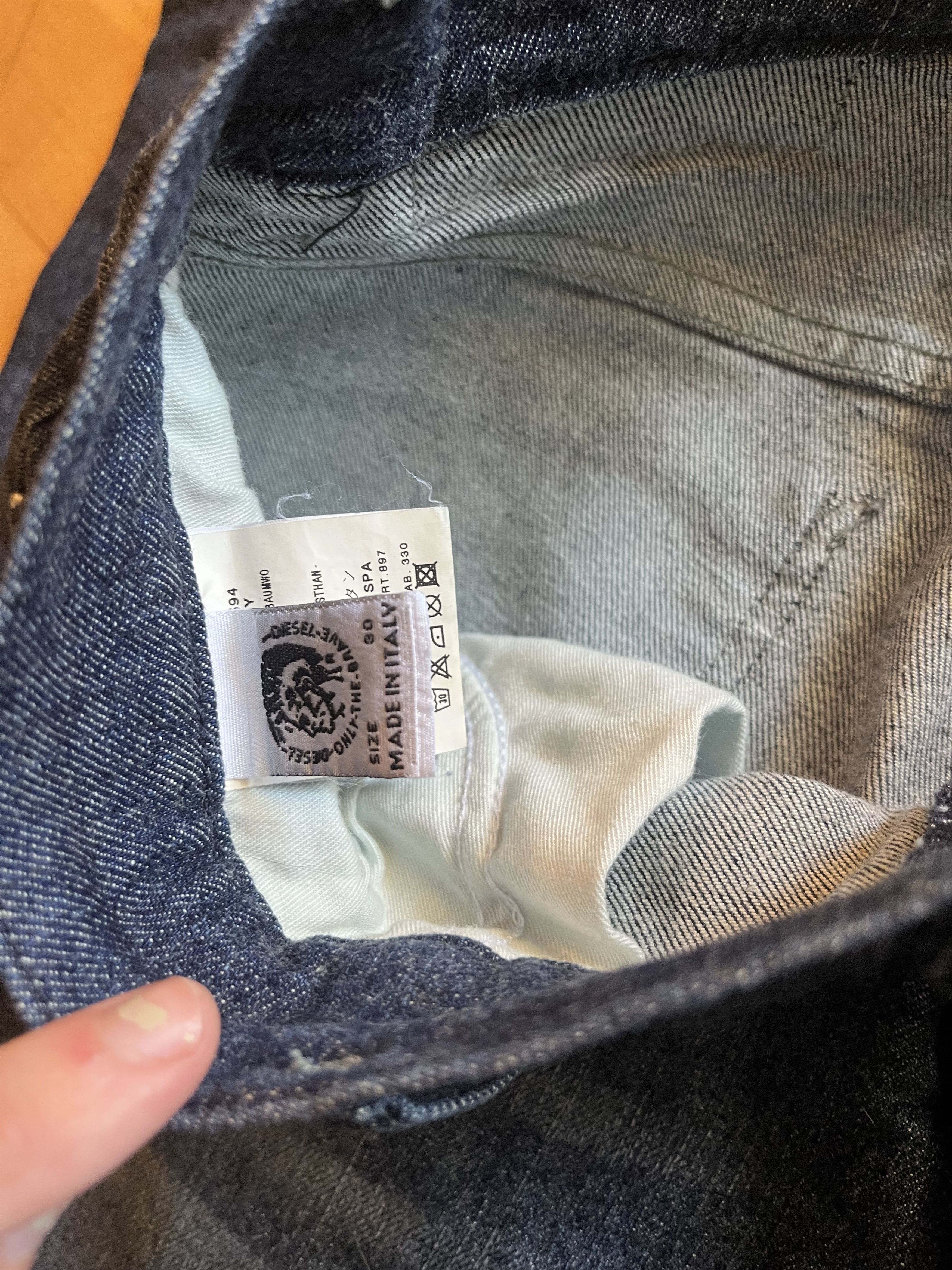 Diesel Diesel Industry Denim Jeans Mens 30 Size US 30 / EU 46 - 7 Thumbnail