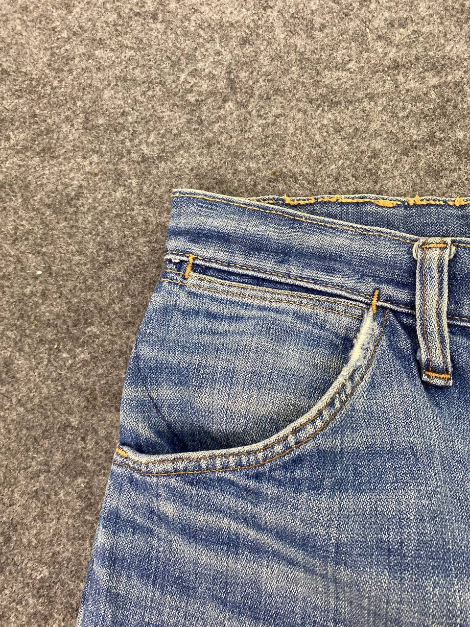 Wrangler Vintage wrangler bootcut flare distressed denim Size US 28 / EU 44 - 10 Thumbnail