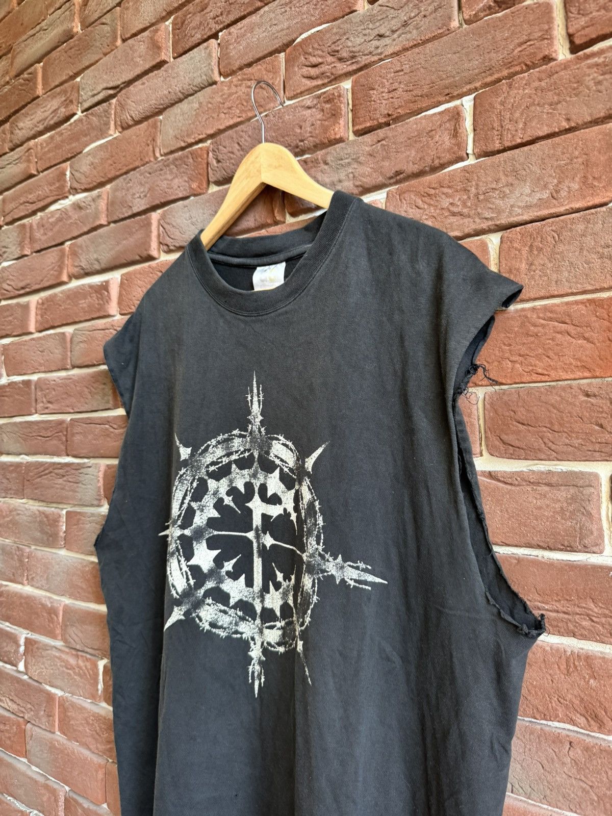Band Tees 2003 Carpathian Forest Fuck You All Black Metal Band Tshirt Size US XL / EU 56 / 4 - 3 Thumbnail