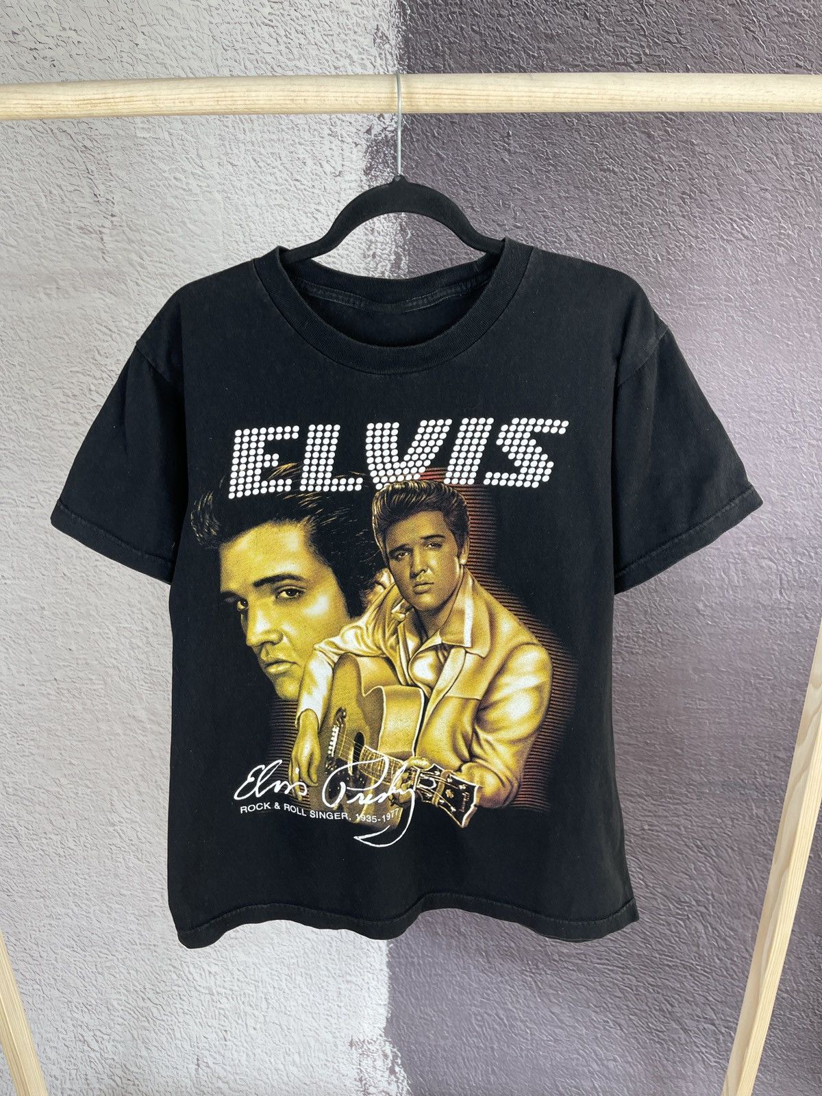 Band Tees Vintage Elvis Presley double side tee shirt Size US M / EU 48-50 / 2 - 1 Thumbnail