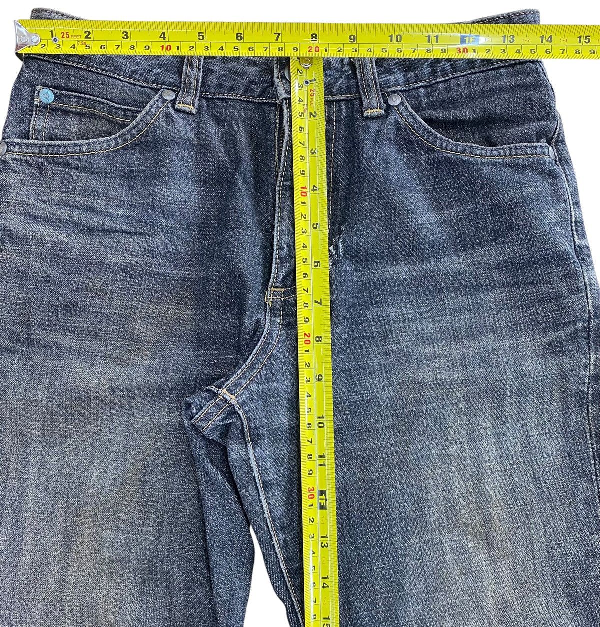Wrangler Wrangler Faded Wash Ripped Style Boot Cut Jean Size US 28 / EU 44 - 6 Thumbnail