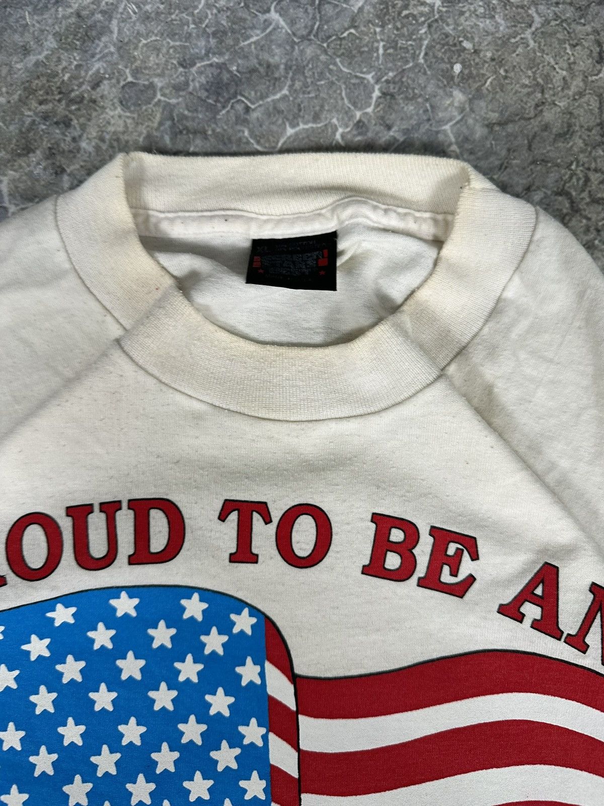 Vintage Vintage Proud To be American Tee Size US XL / EU 56 / 4 - 4 Thumbnail