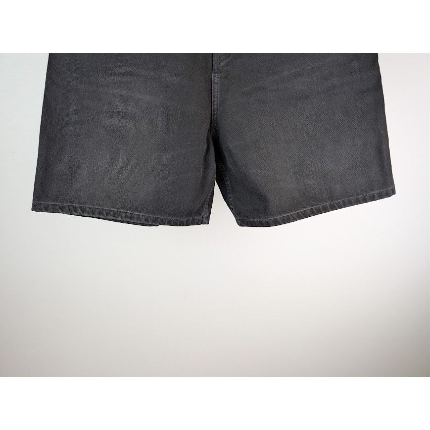 Vetements o1rshd1 Baggy Denim Shorts in Black Size US 30 / EU 46 - 4 Thumbnail