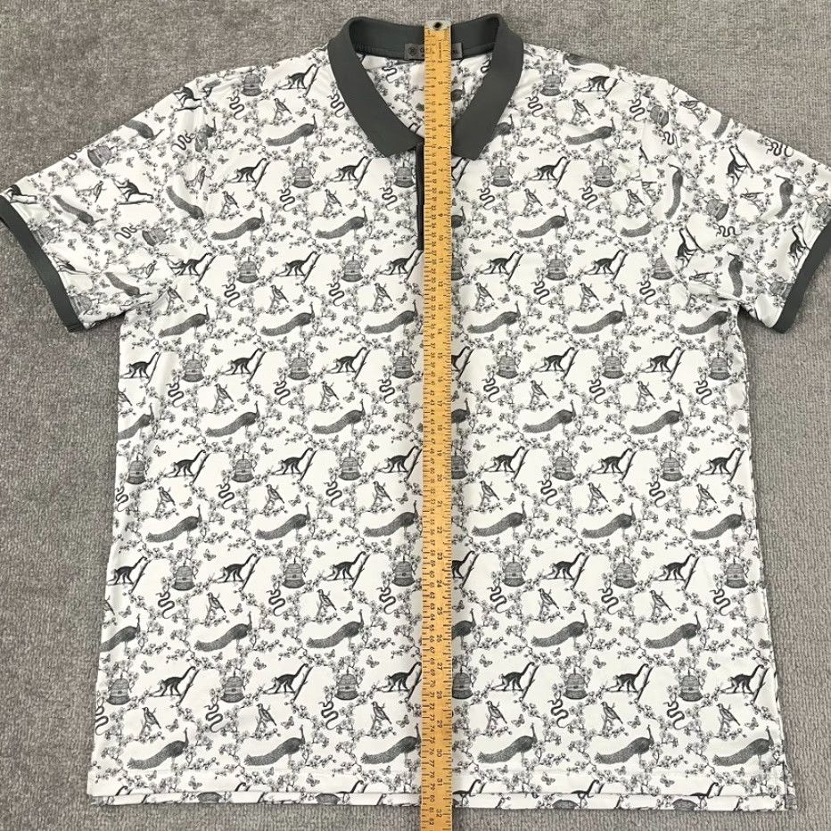 G/FORE G/FORE G4 Polo Shirt Mens 2XL White Snake Golf Performance Stretch Shirt Mens Regular Size 2XL White Snake Golf Size US XXL / EU 58 / 5 - 4 Thumbnail