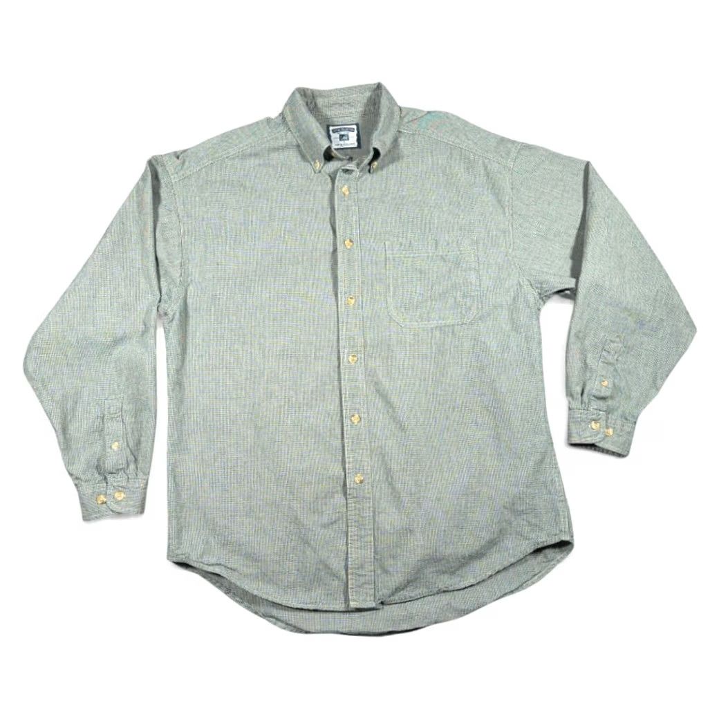 Lee VINTAGE Lee Shirt Adult LARGE Gray Black White Houndstooth Cotton Casual 90s Lee Shirt Mens Large Gray Black White Houndstooth Cotton Casual 90s Size US L / EU 52-54 / 3 - 2 Thumbnail