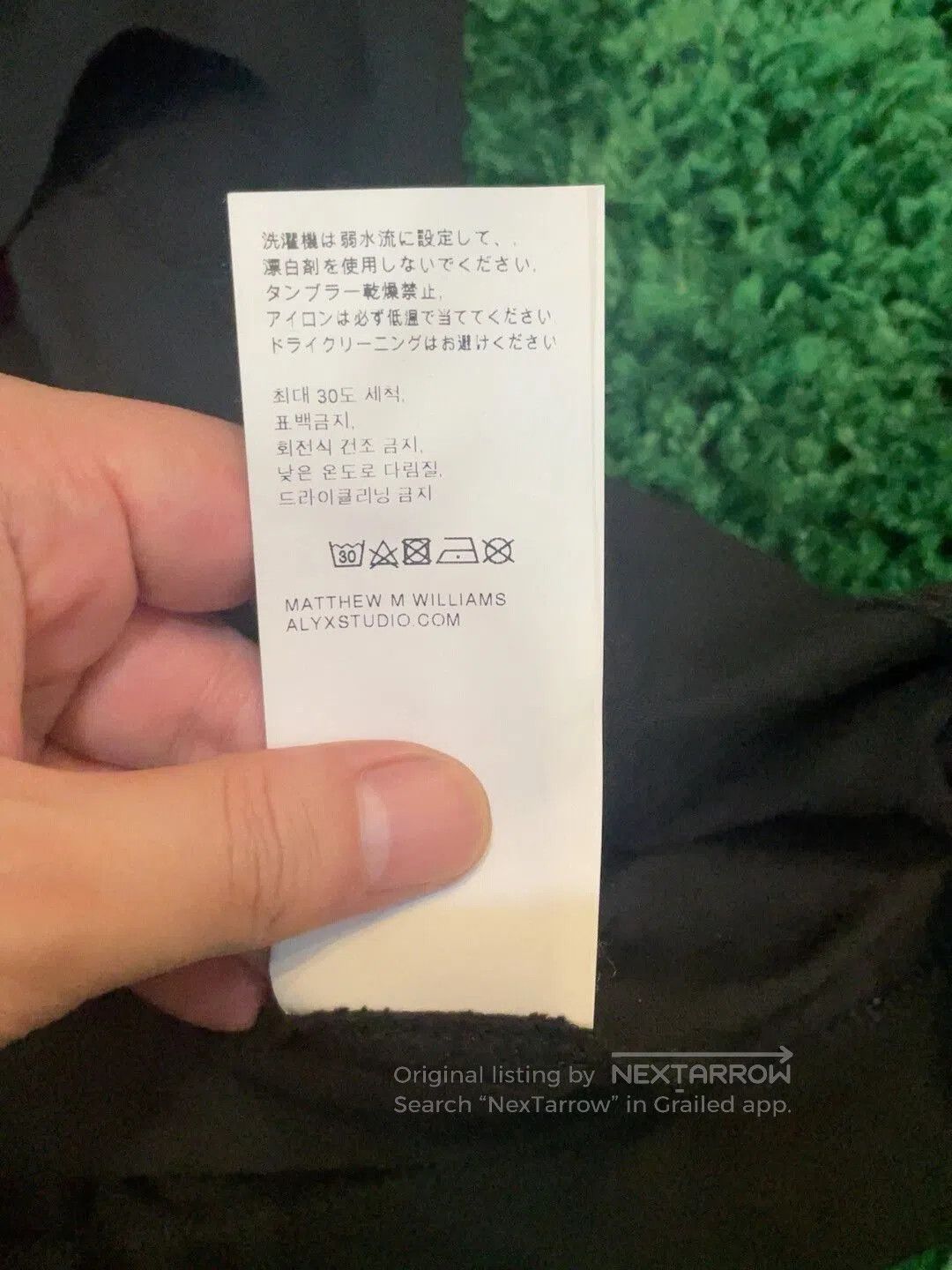 1017 ALYX 9SM 1017 Alyx 9SM Black Zip Tee. Size US XL / EU 56 / 4 - 6 Thumbnail
