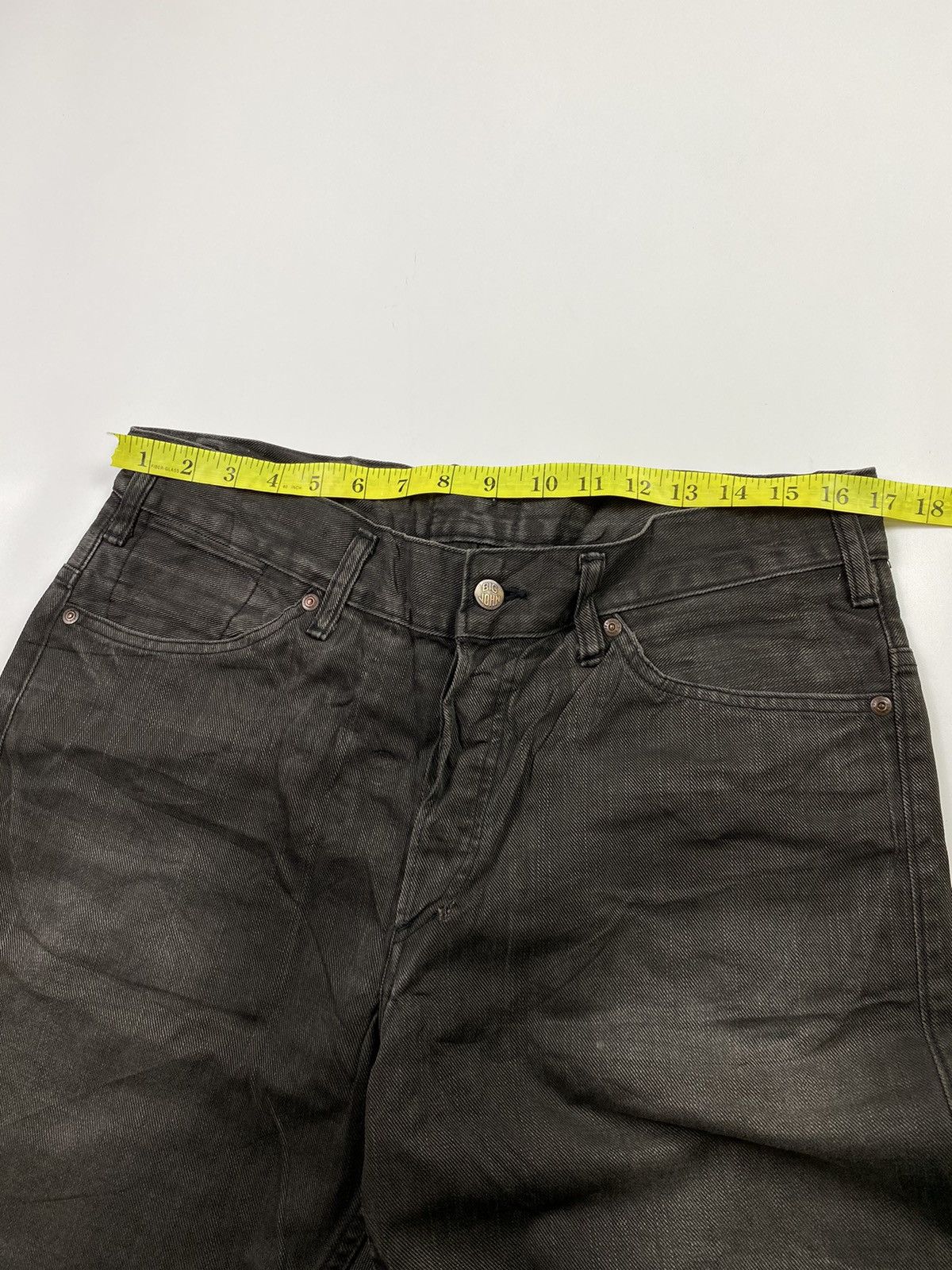Big John Vintage big john japan buckle back style jeans Size US 33 - 14 Thumbnail