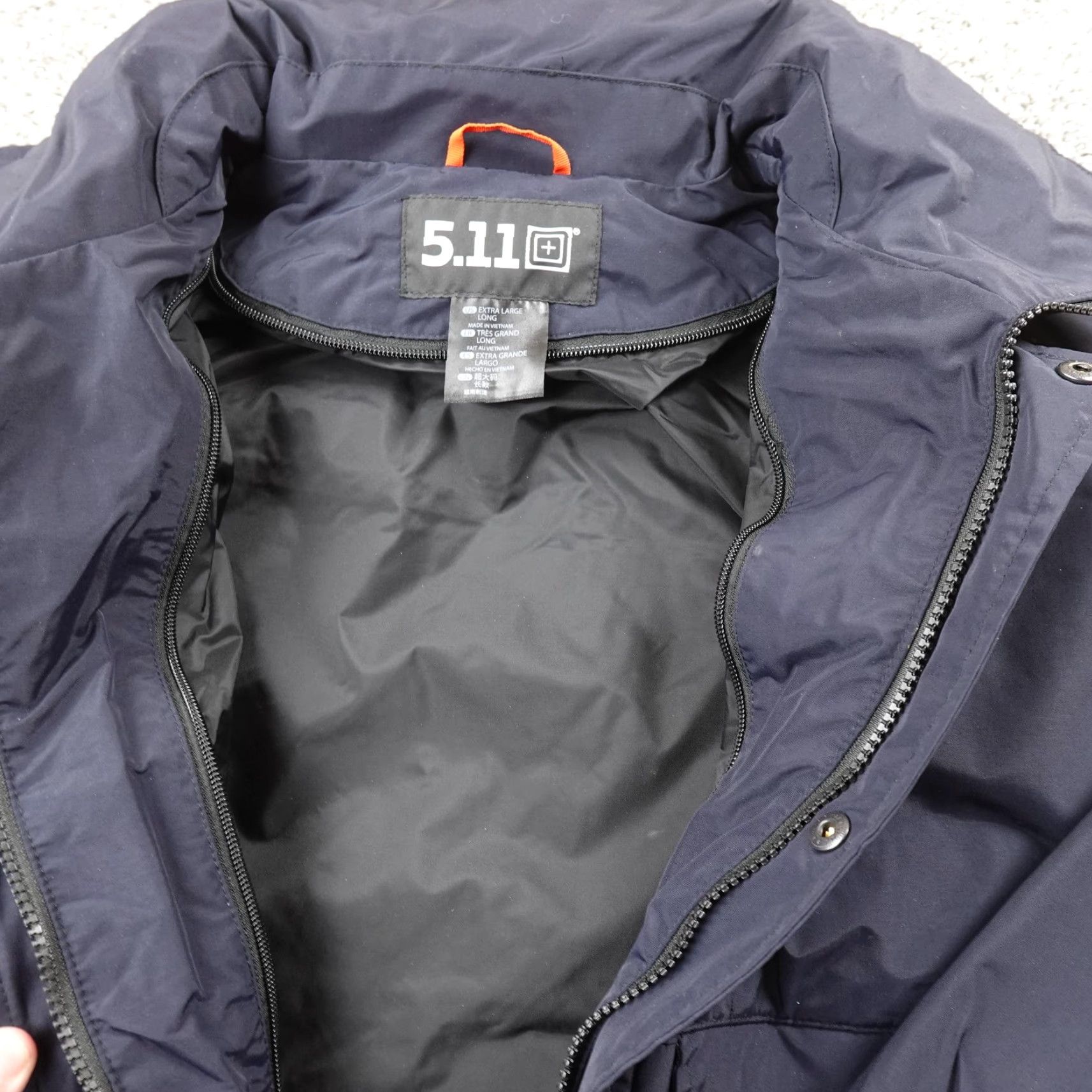 Vintage 5.11 Tactical Jacket Mens XLT Blue Signature Duty Zip Bomber Coat Work Shell Size US XL / EU 56 / 4 - 7 Thumbnail