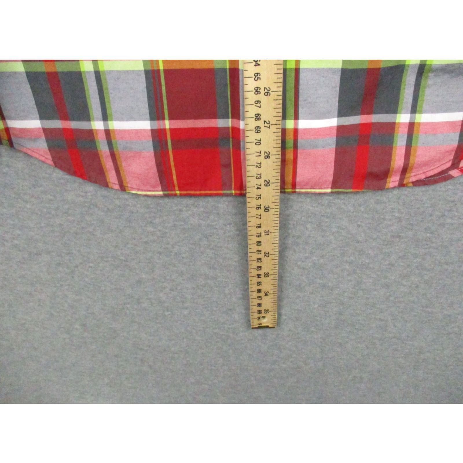 Hurley VINTAGE Hurley Button-Up Shirt Mens Medium Short Sleeve Red Plaid Southwestern Size US M / EU 48-50 / 2 - 7 Thumbnail