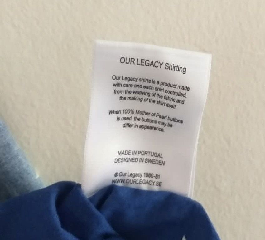 Our Legacy Our Legacy 1980-1981 Star Long Sleeve Shirt Size US S / EU 44-46 / 1 - 6 Thumbnail