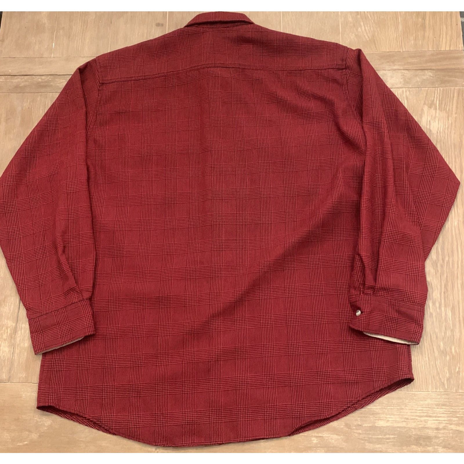 Vintage Cabela's Plaid Long Sleeve Button-Up Shirt Mens XLT Red Black Outdoor Camping Size US XL / EU 56 / 4 - 5 Thumbnail
