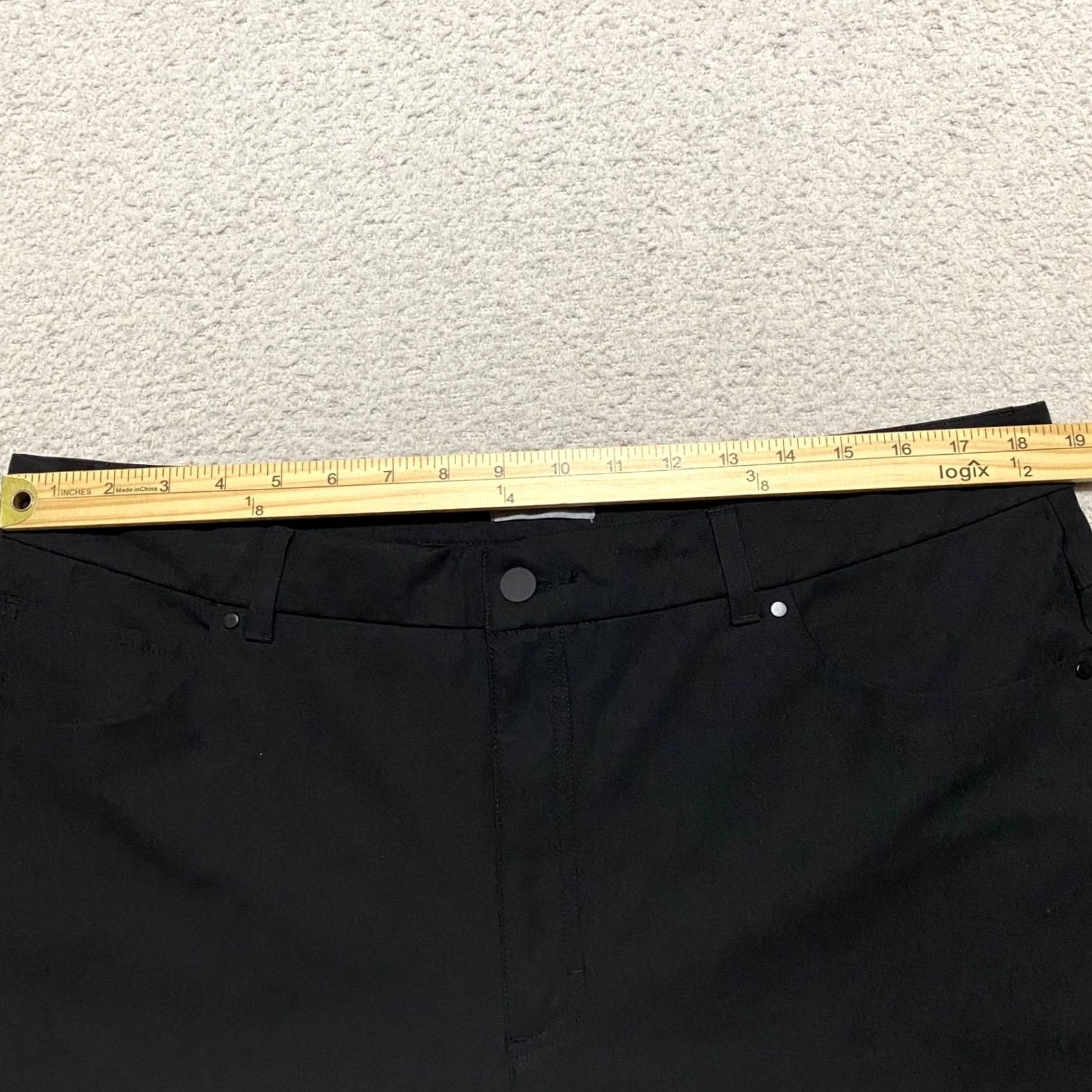 Vintage VRST Mens Pants Black Slim Taper Limitless Commuter 5 Pocket Mid Rise Size US 40 / EU 56 - 7 Thumbnail