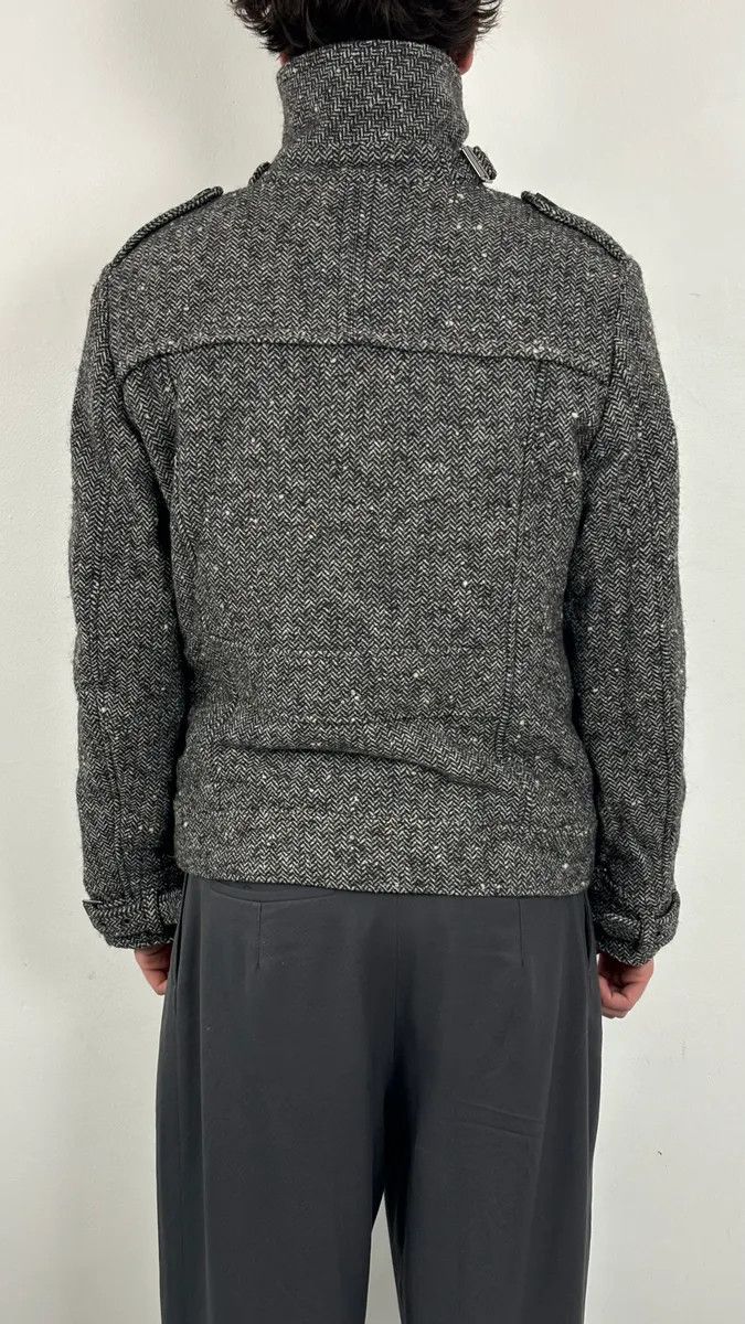 Dolce & Gabbana AW2008 Dolce & Gabbana Grey Wool Officer Buttoned Jacket Size US M / EU 48-50 / 2 - 2 Thumbnail
