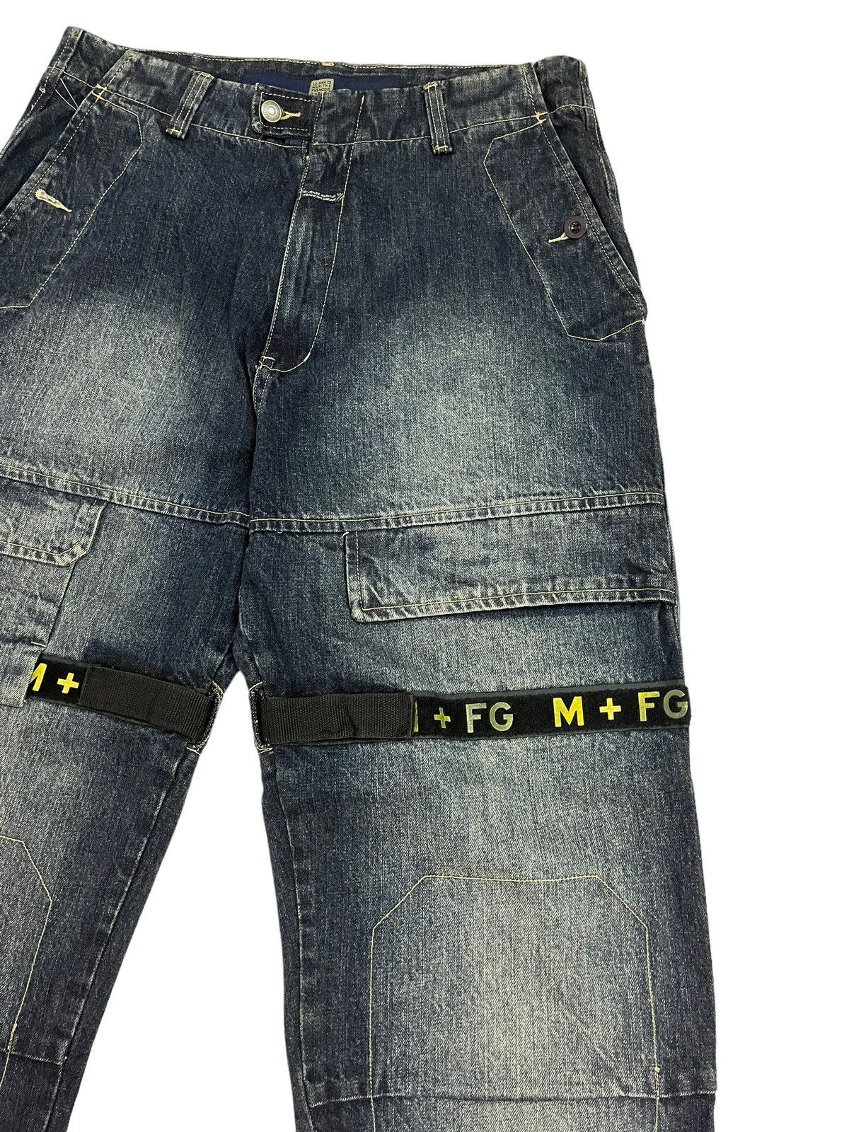 Japanese Brand Marithe Francois Girbaud Bondage Trousers Size US 34 / EU 50 - 6 Thumbnail