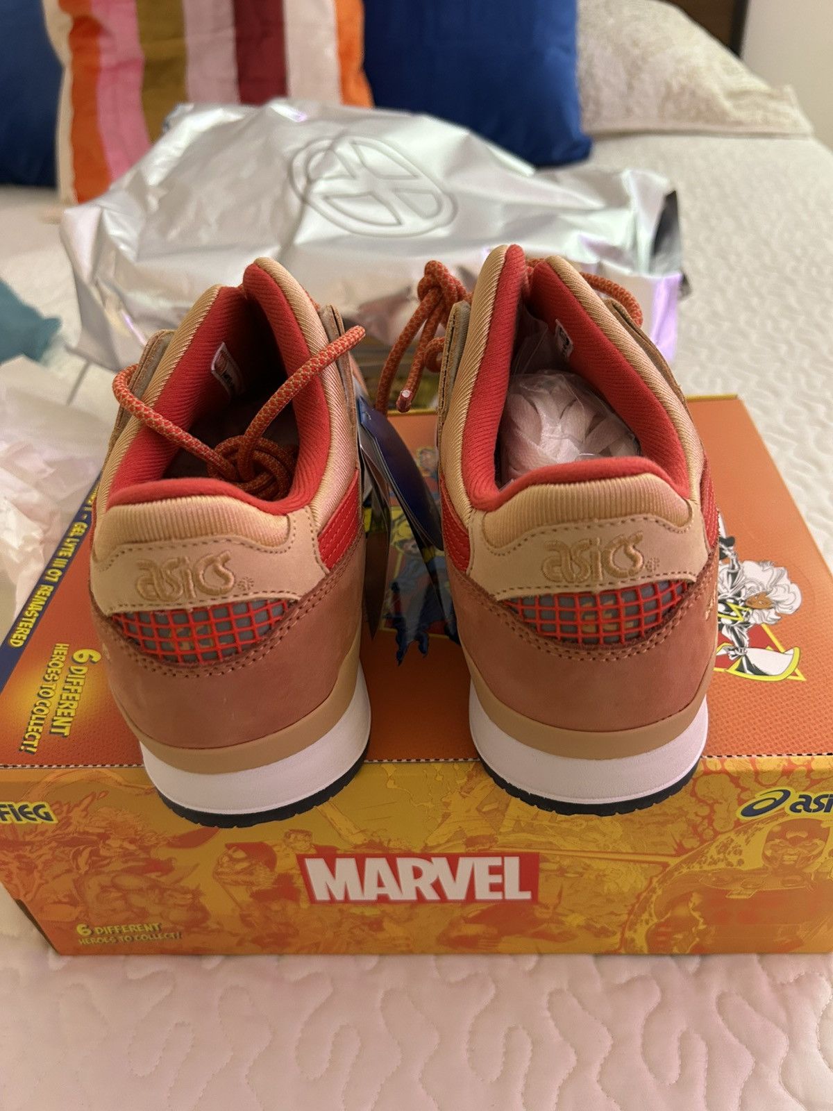 Asics × Kith × Marvel Comics Kith x ASICS Gel Lyte 3 ‘Gambit’ Size US 8.5 / EU 41-42 - 7 Thumbnail