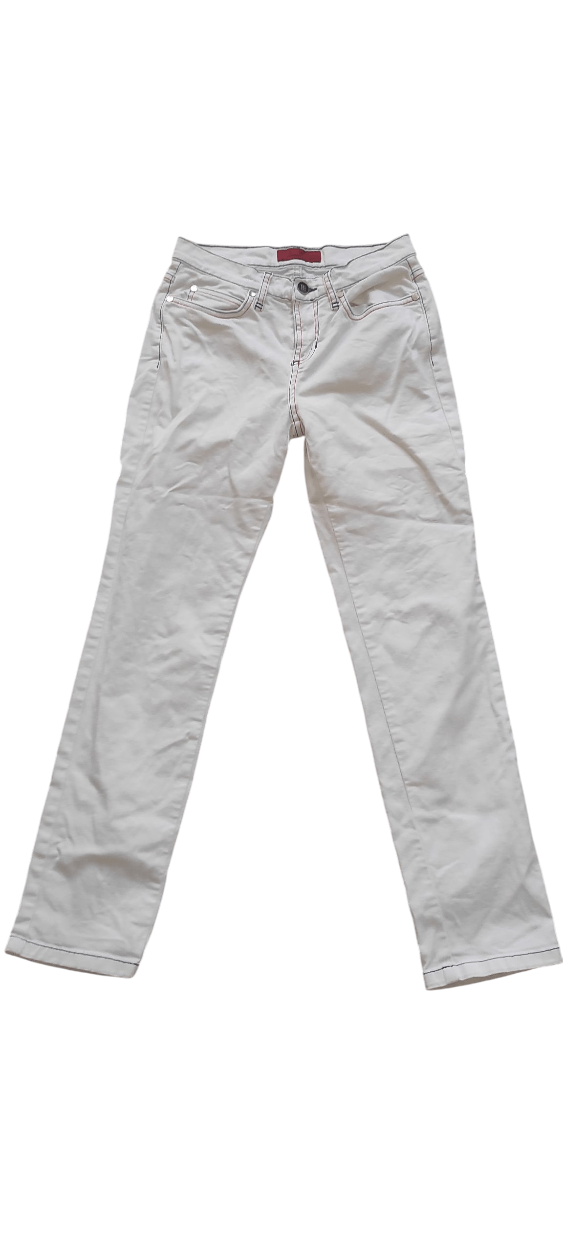 Carolina Herrera Carolina Herrera Logo Embroidery Denim Jeans White Kids Sz 2 Size 26" / US 2 / IT 38 - 1 Thumbnail