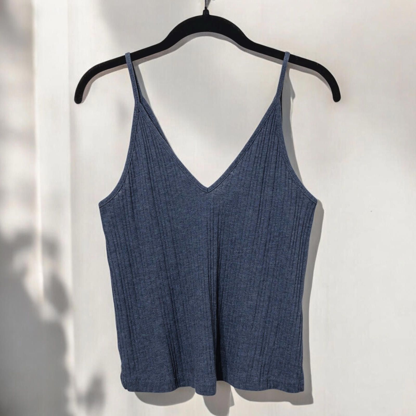 Asos Soso Women's V-Neck Ribbed Tank Top Size XXS / US 00 / IT 34 - 1 Thumbnail