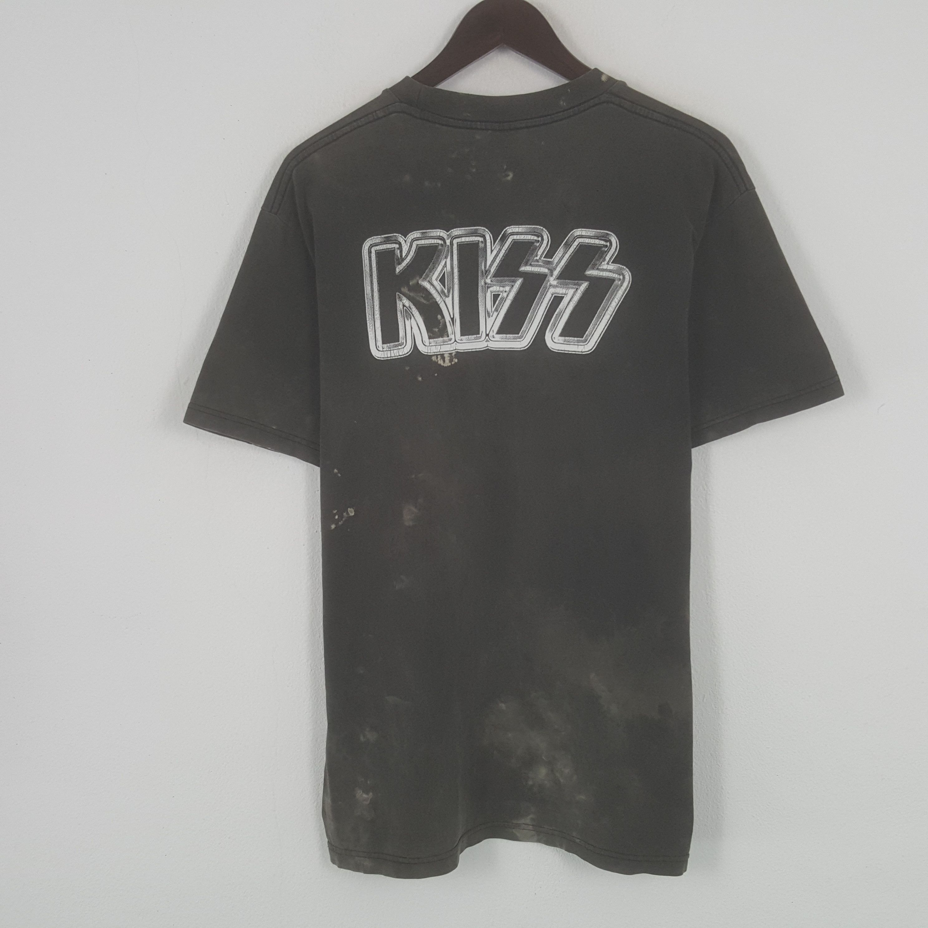 Band Tees × KISS × Vintage Vintage Kiss American Band Tshirt Size US L / EU 52-54 / 3 - 3 Thumbnail