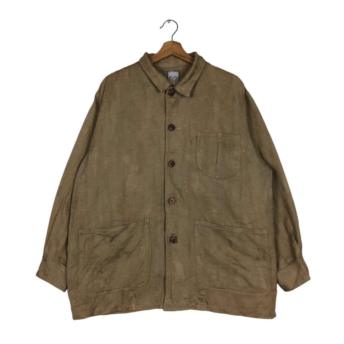 Japanese Brand 📌Vintage Chore Work Jacket Button Albe Marle Size US M / EU 48-50 / 2 - 2 Thumbnail