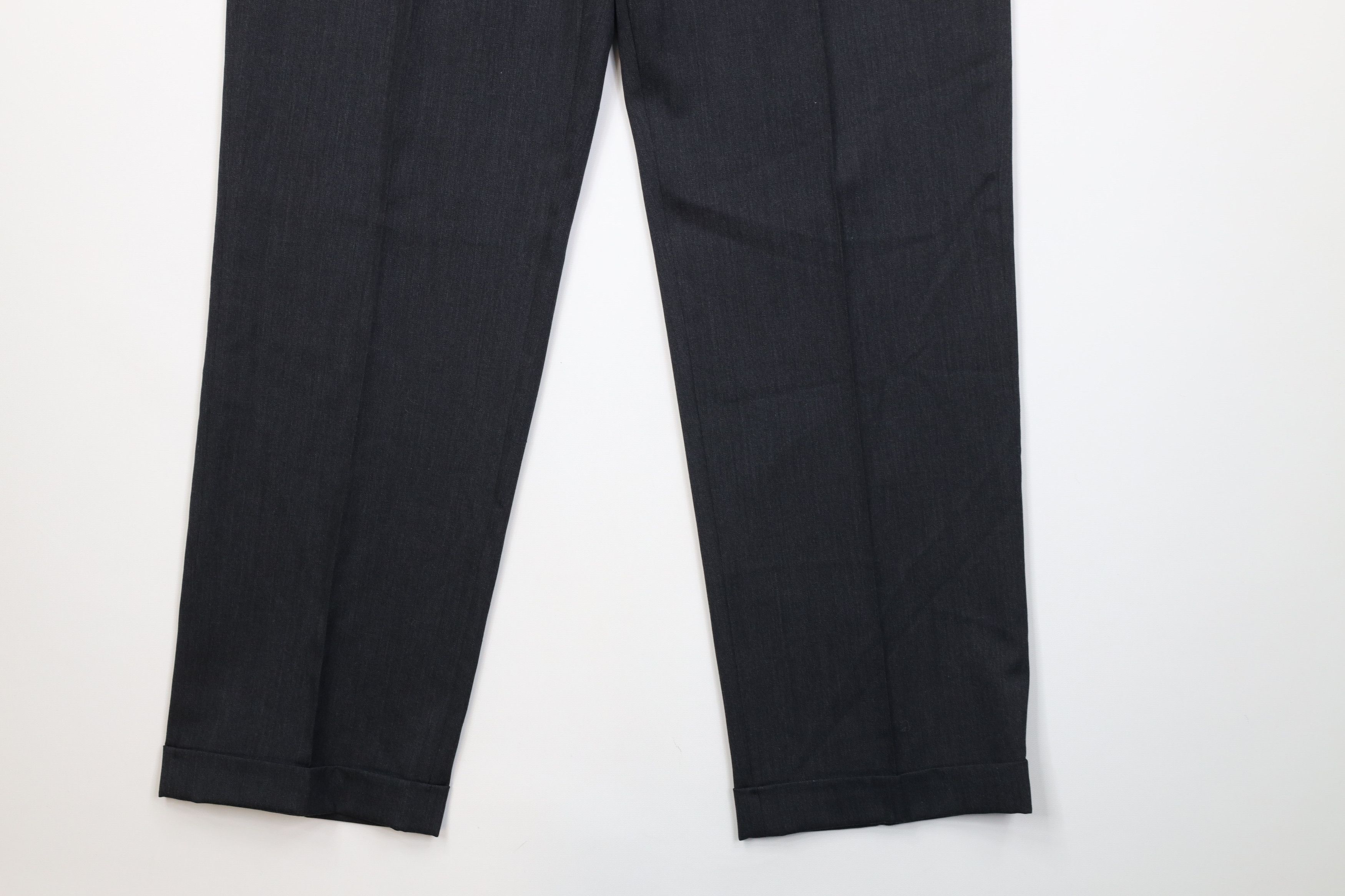 Brooks Brothers Vintage Brooks Brothers Madison Wool Knit Wide Leg Pants Size US 36 / EU 52 - 5 Thumbnail