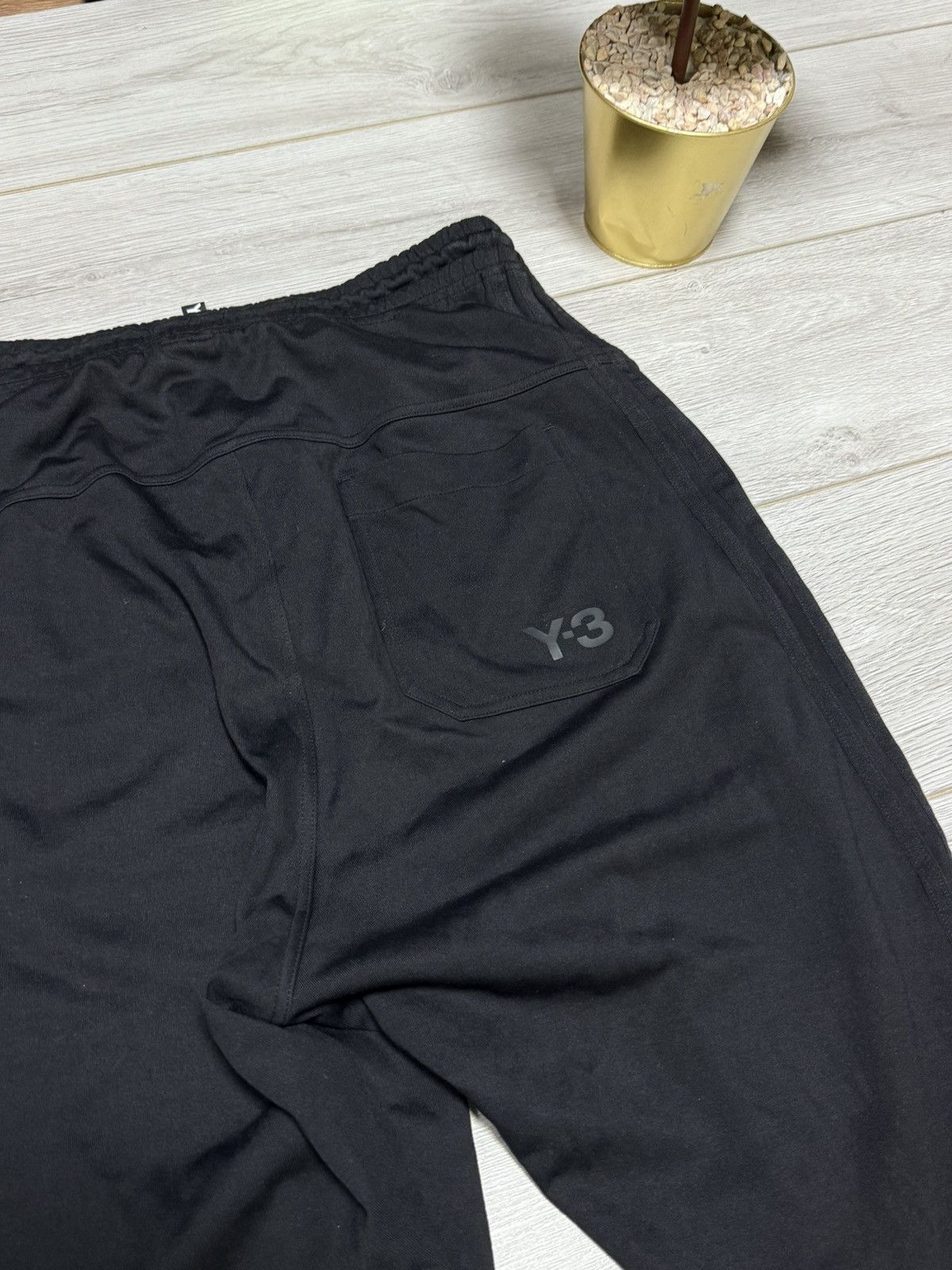 Y-3 Y-3 wide cropped stripes pants pocket logo Size US 32 / EU 48 - 3 Thumbnail