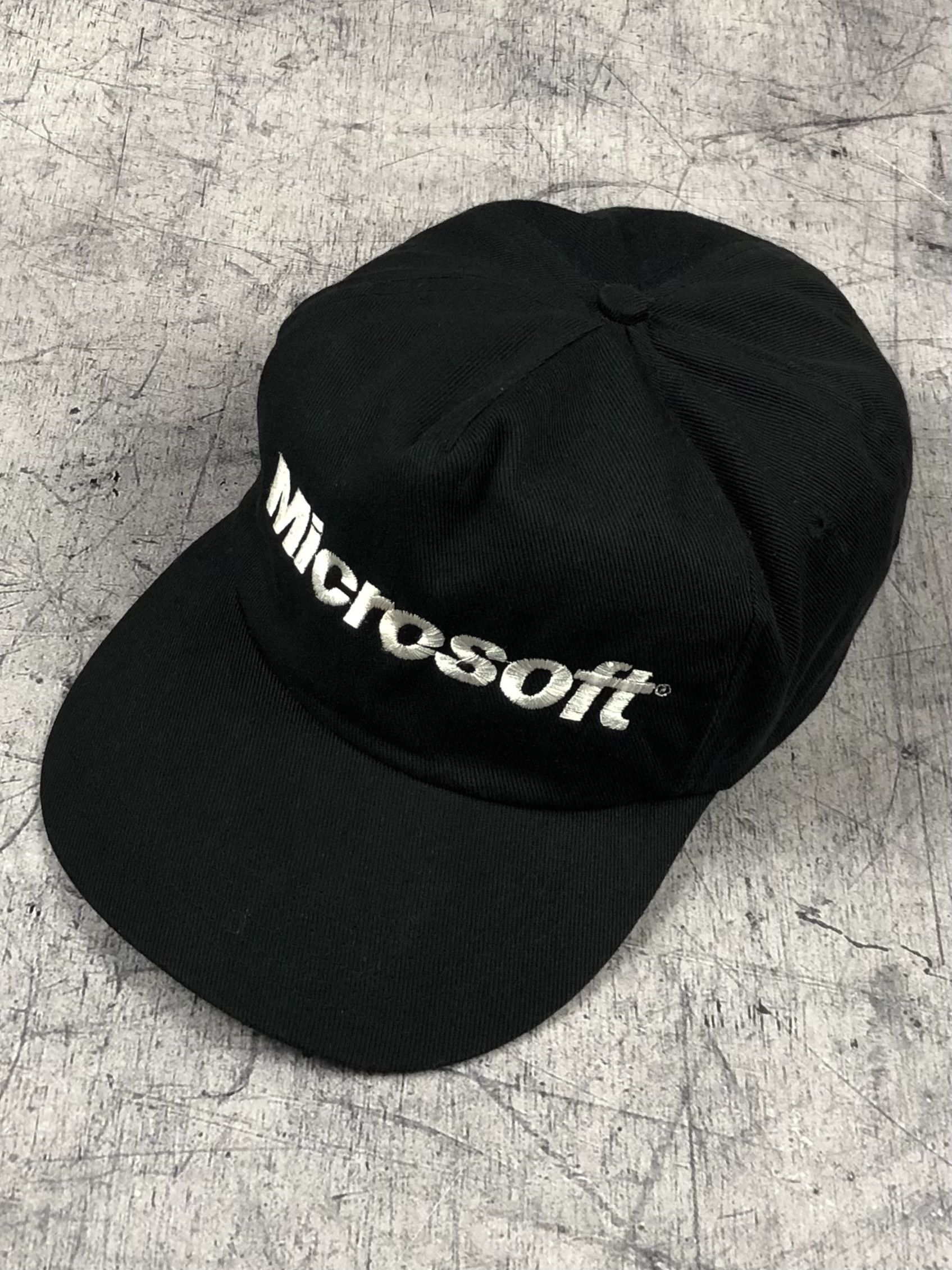 Microsoft Rare 90s Microsoft Software American USA Vintage Cap Size ONE SIZE - 1 Thumbnail