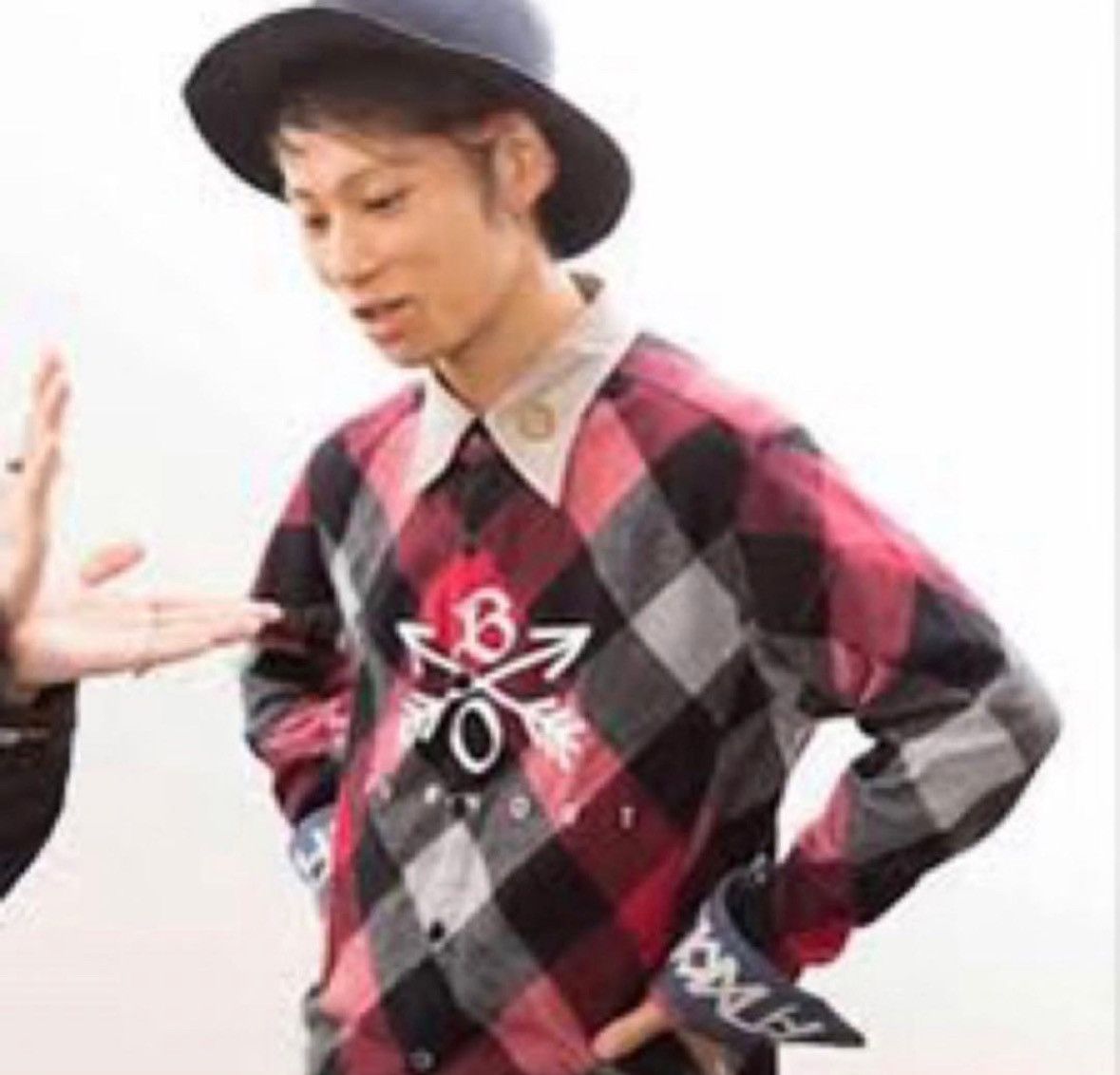 Japanese Brand BURNOUT Cross Arrow Flannel Shirt UVERworld Takuya Size US S / EU 44-46 / 1 - 12 Thumbnail