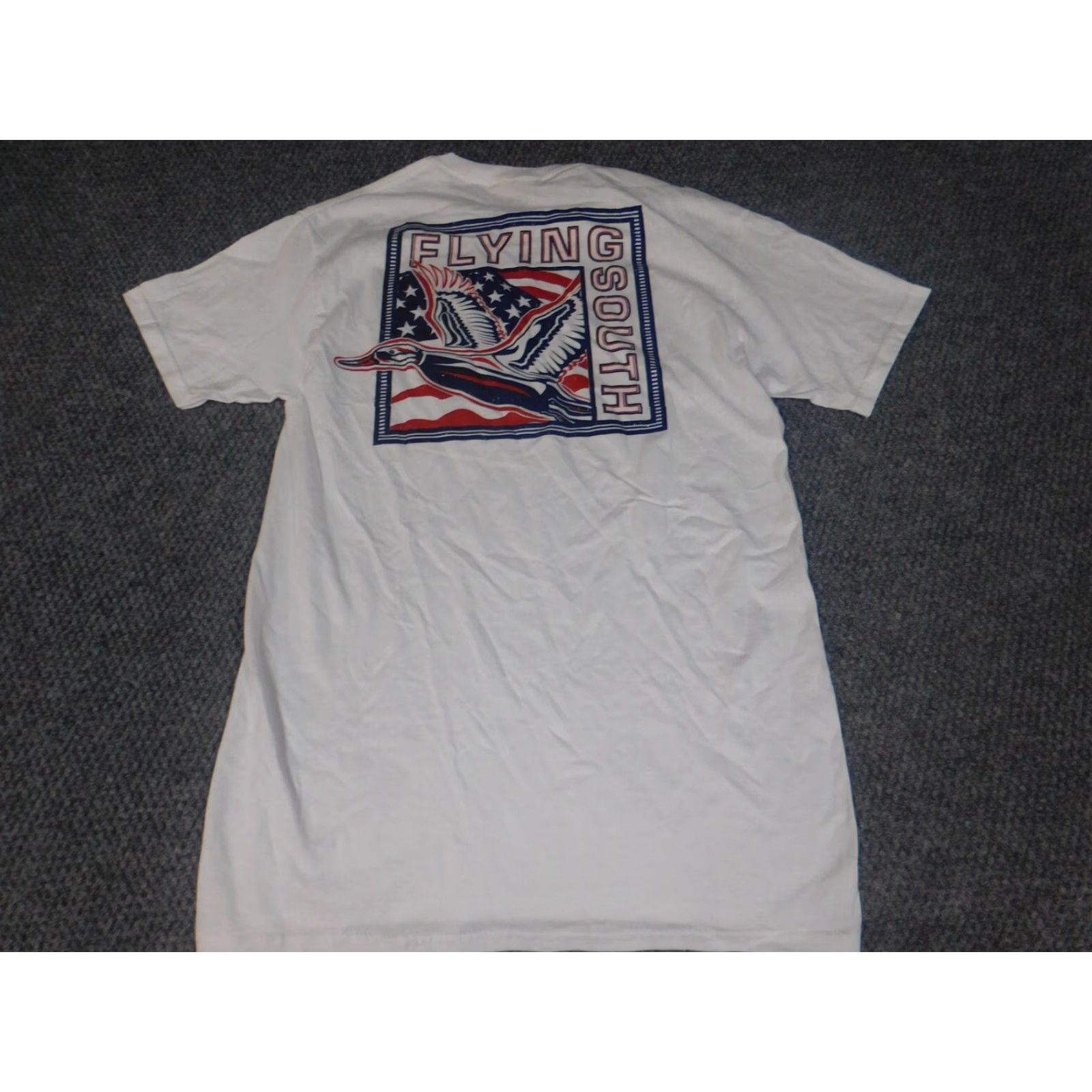 Croft & Barrow Croft & Barrow Mens Shirt White S Short Sleeve Crew Neck Graphic Logo T-Shirt USA Cotton Spandex Knit Regular Size US S / EU 44-46 / 1 - 7 Thumbnail