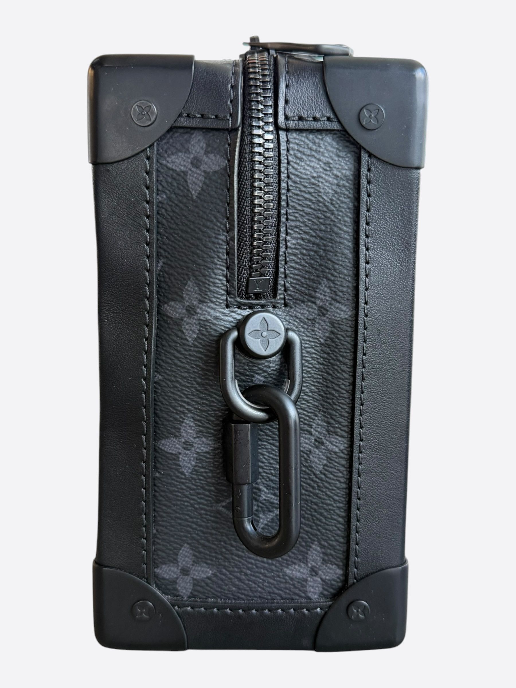 Louis Vuitton Louis Vuitton Black Monogram Eclipse Soft Trunk Size ONE SIZE - 2 Thumbnail