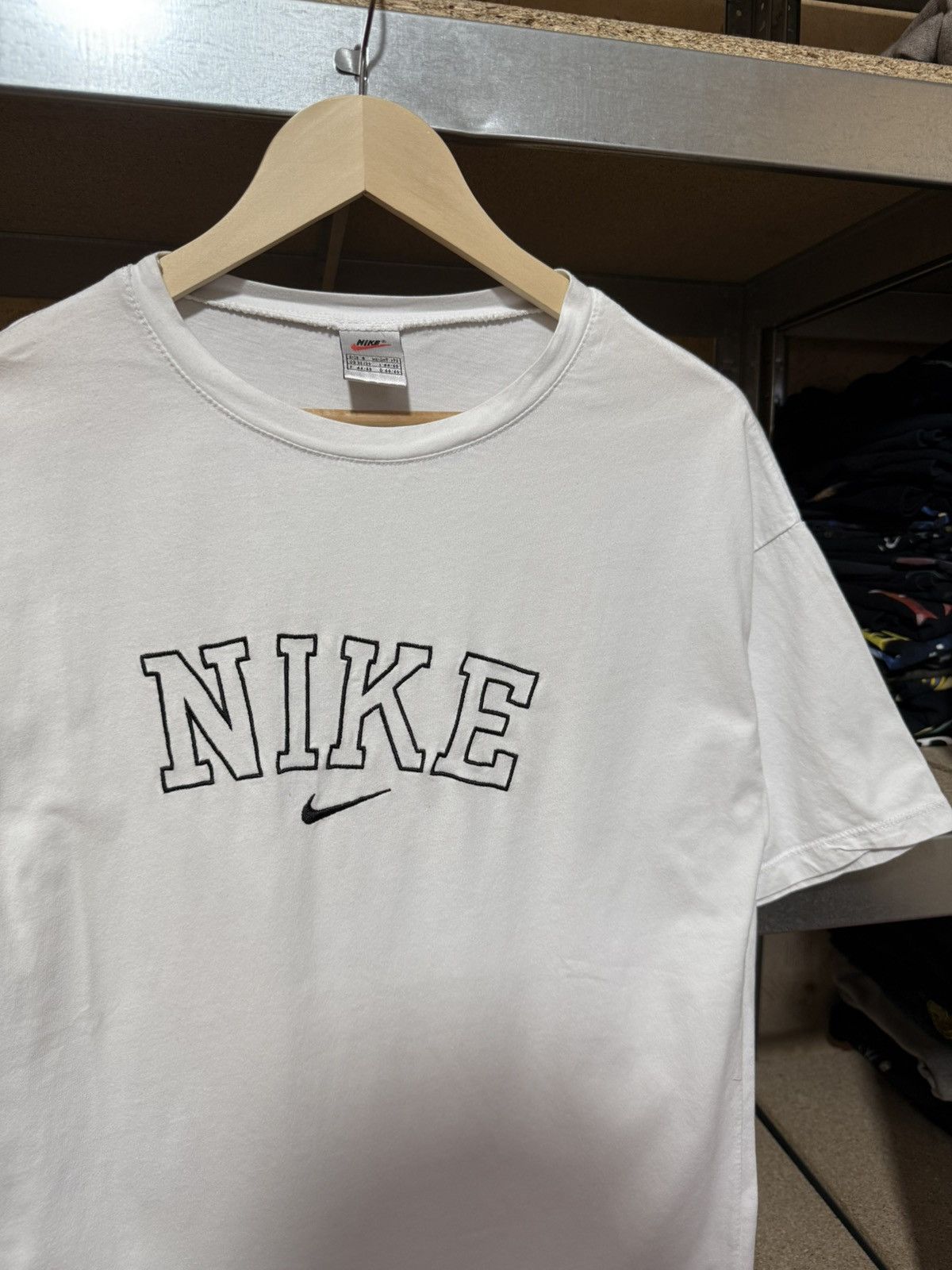 Nike × Vintage 🇺🇸 Vintage 90’s Nike American Retro USA Bootleg T-shirt Y2K Size US S / EU 44-46 / 1 - 3 Thumbnail