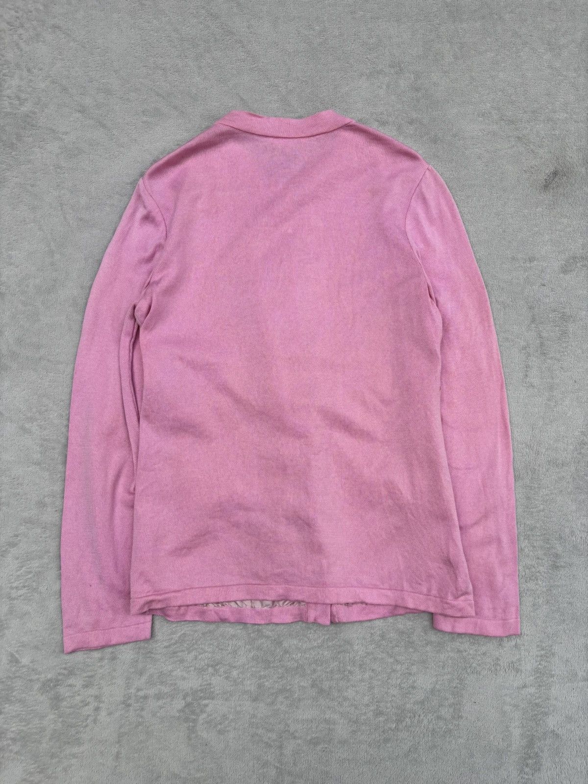 Celine 1990s Celine Nautilus and Rope Print Cardigan Size S / US 4 / IT 40 - 2 Thumbnail