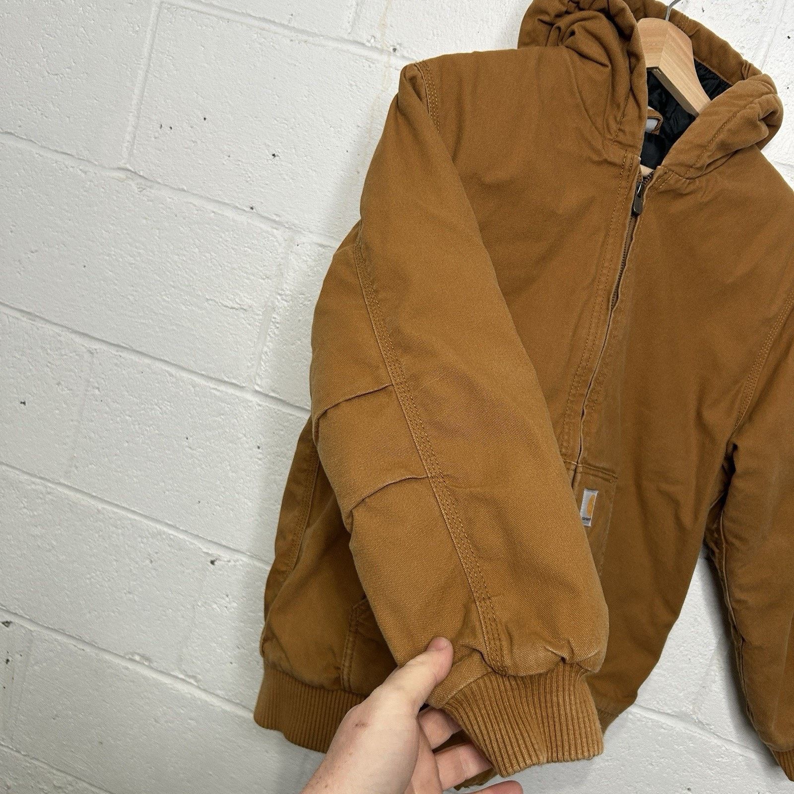 Carhartt Y2K Carhartt Quilt-Lined Active Jacket “Light Brown" Size S / US 4 / IT 40 - 9 Thumbnail