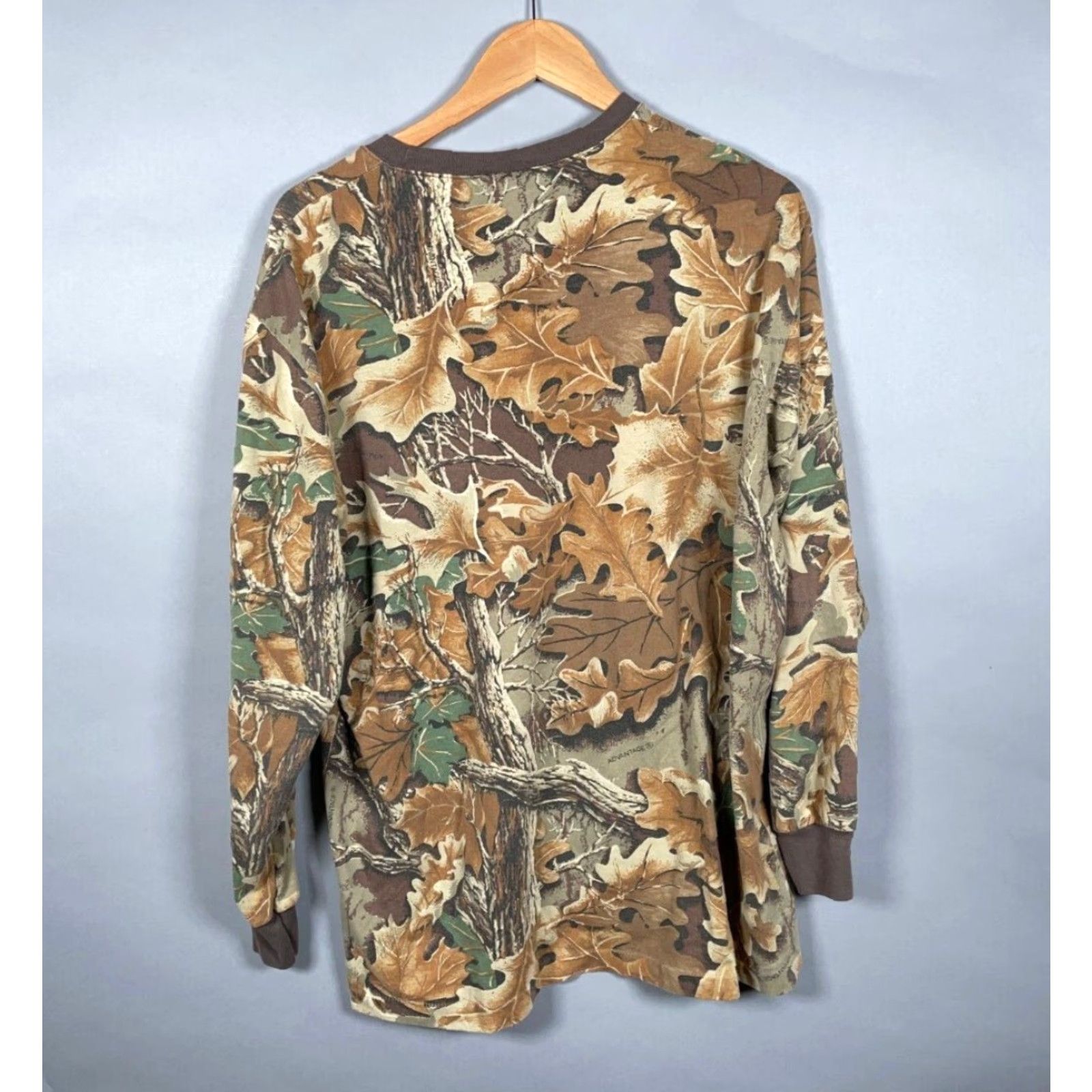 Vintage VINTAGE RedHead Camouflage T-Shirt Long Sleeve Pocket XL Men’s 90s Green 50-50 Cotton-Polyester Comfort Vintage 1990s Size US XL / EU 56 / 4 - 3 Thumbnail