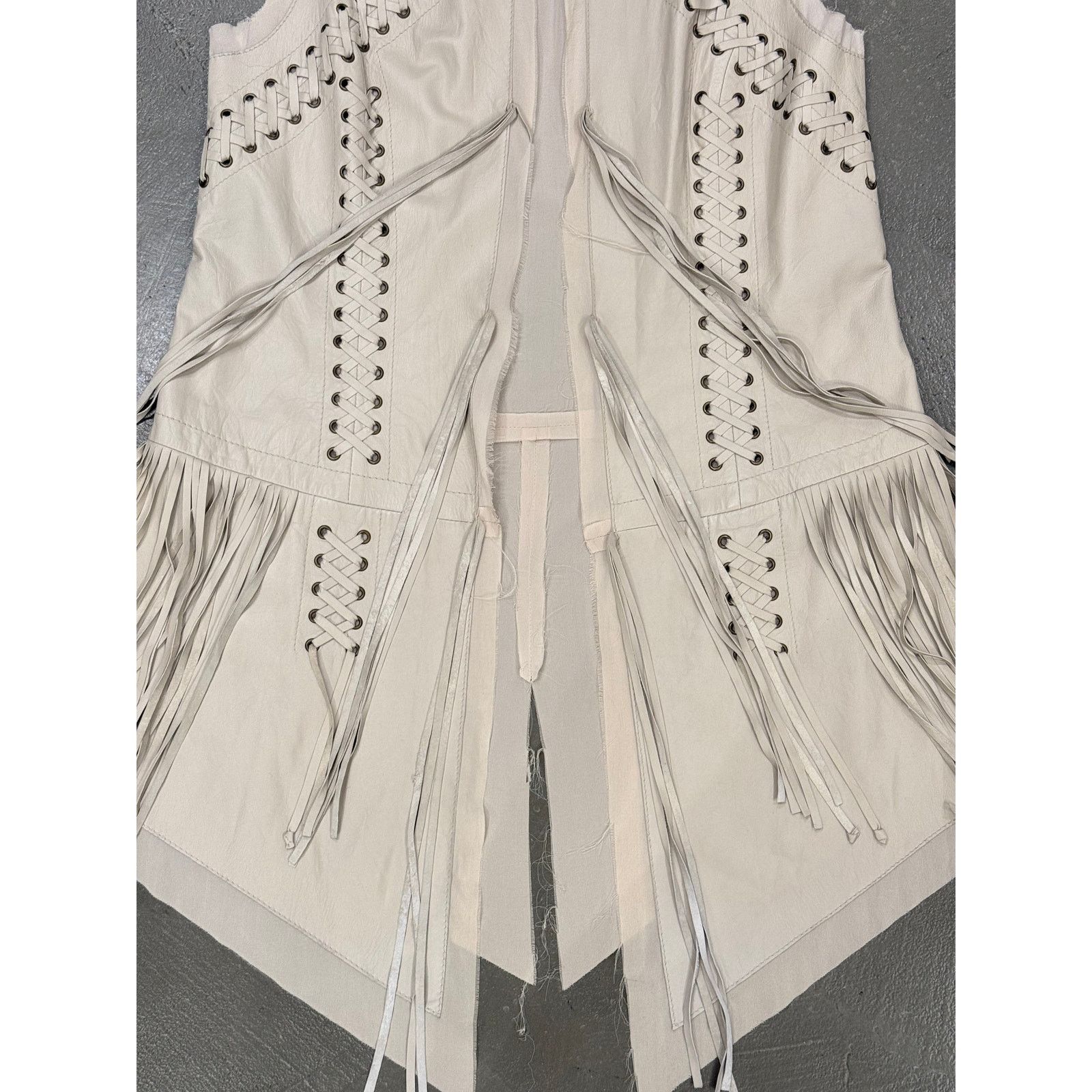 Roberto Cavalli 2000s Roberto Cavalli bondage harness leather vest Size US XS / EU 42 / 0 - 5 Thumbnail