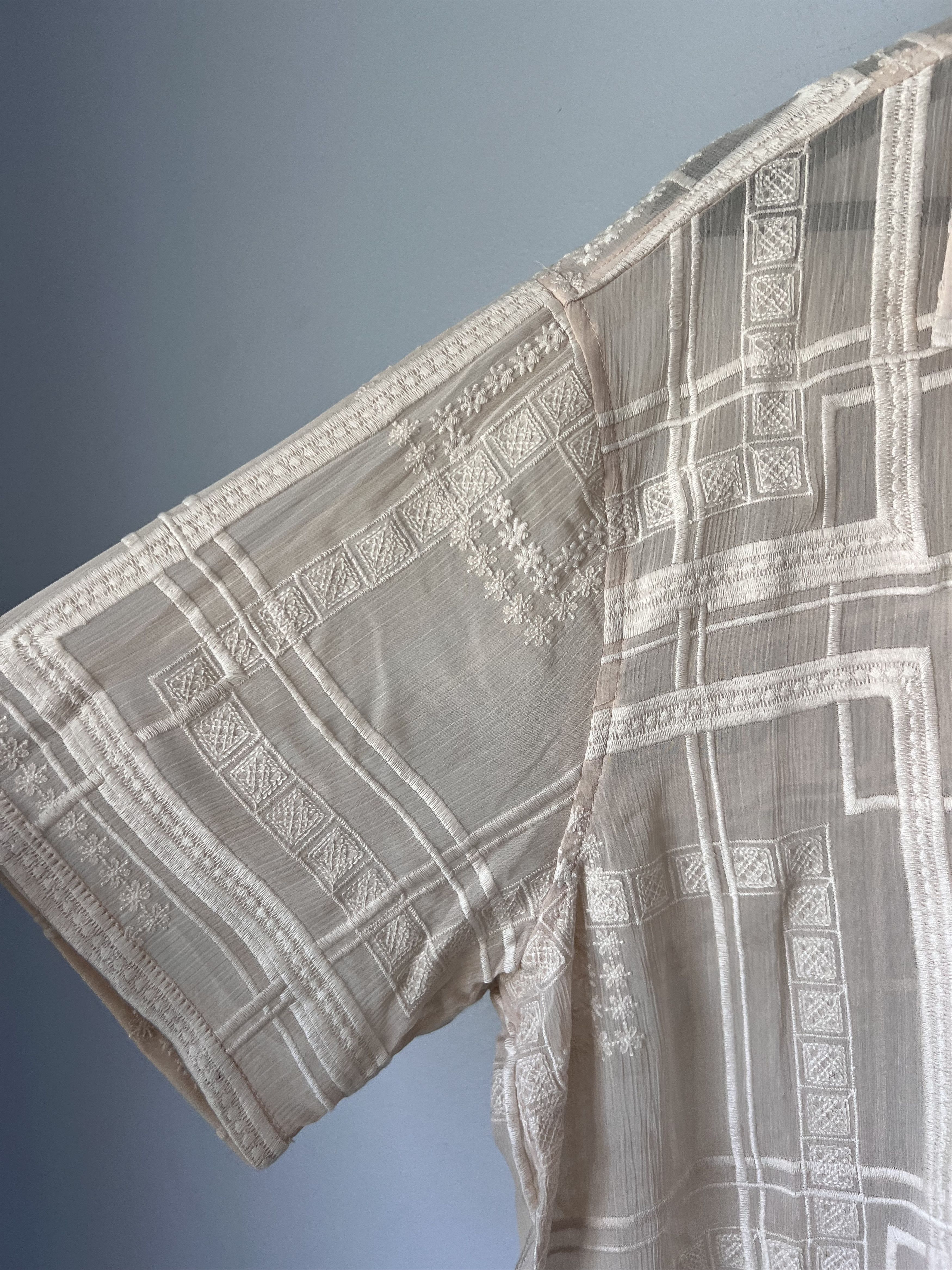 Aime Leon Dore Aime Leon Dore Lace Leisure Shirt in Natural Size US XL / EU 56 / 4 - 4 Thumbnail