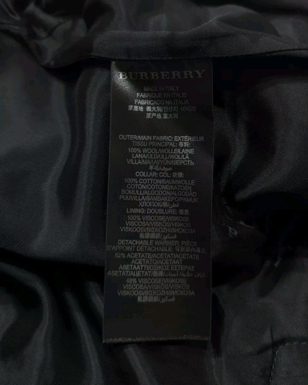Burberry Prorsum F/W 2011 RUNWAY WOOL TRENCH COAT Size US S / EU 44-46 / 1 - 8 Thumbnail