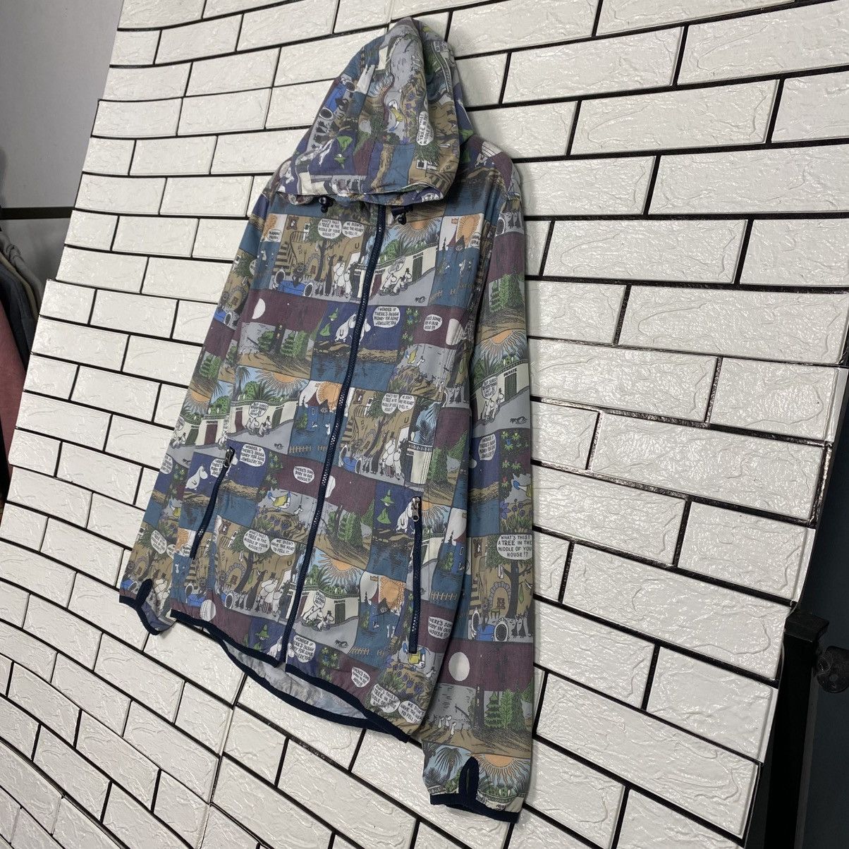 Japanese Brand Light Jacket Hoodie Go Slow Caravan Full Print Navajo Size US M / EU 48-50 / 2 - 3 Thumbnail