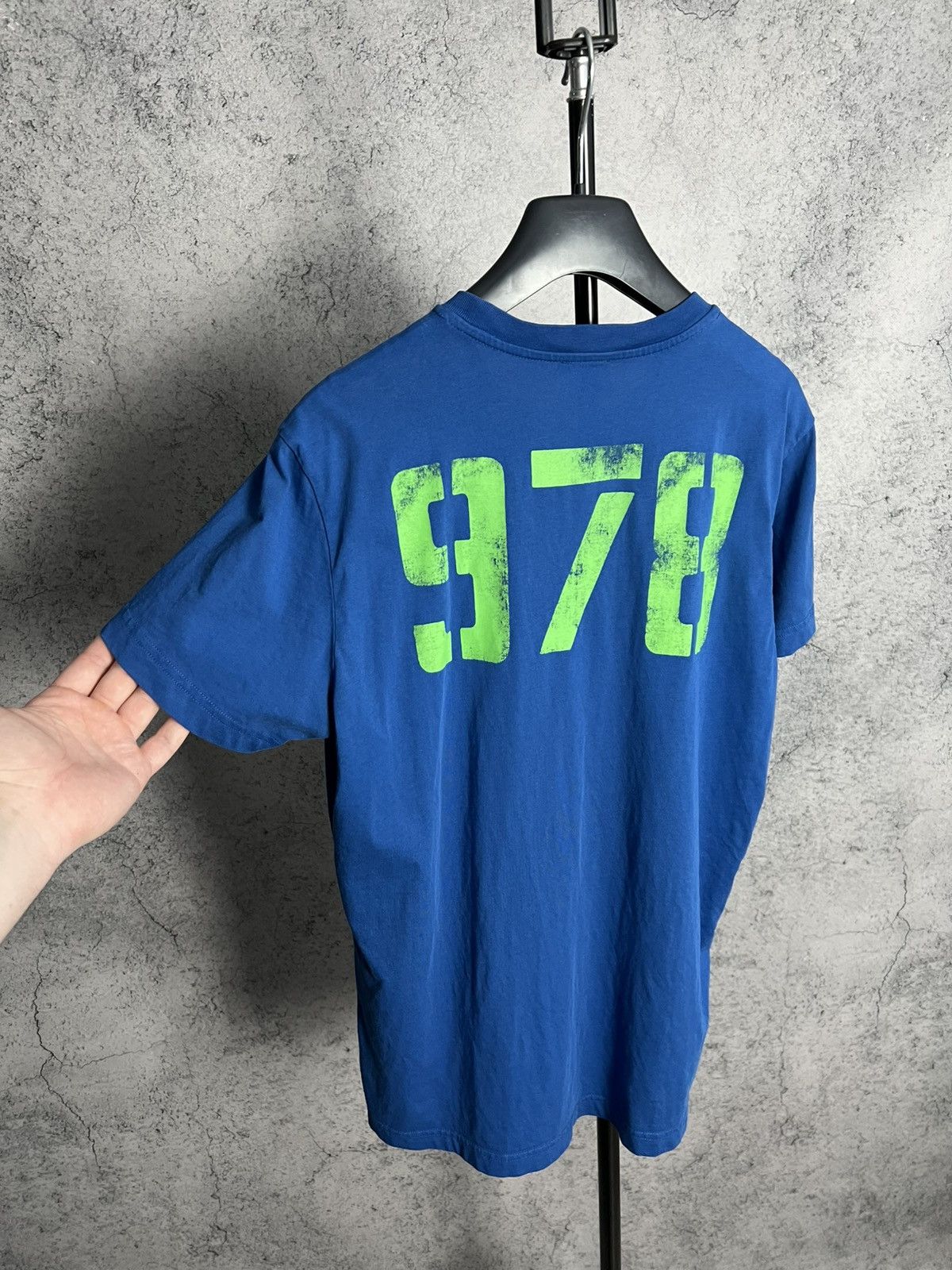 Diesel Diesel Y2K T-Shirt Big Print Hype Tee Blue Size US L / EU 52-54 / 3 - 9 Thumbnail