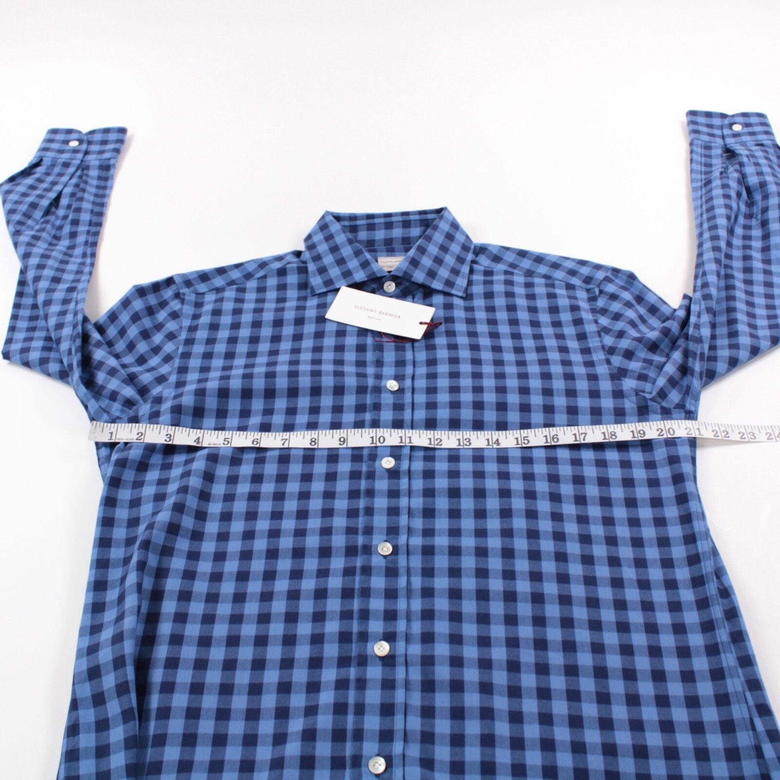 Luciano Barbera Luciano Barbera New with tags Shirt Size M US In Blue Size US M / EU 48-50 / 2 - 7 Thumbnail