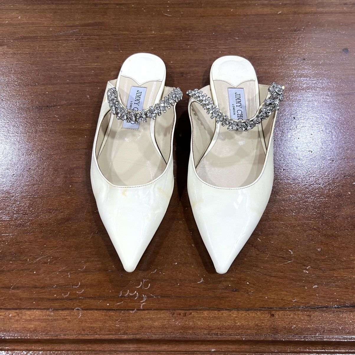 Jimmy Choo Vintage Jimmy Choo Swarovski Crystal Women Shoes Size US 6 / IT 36 - 1 Thumbnail