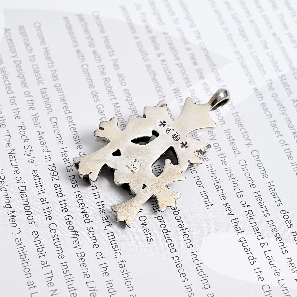 Chrome Hearts CHROME HEARTS TRIPPLE CROS CHARM SILVER Size ONE SIZE - 8 Thumbnail